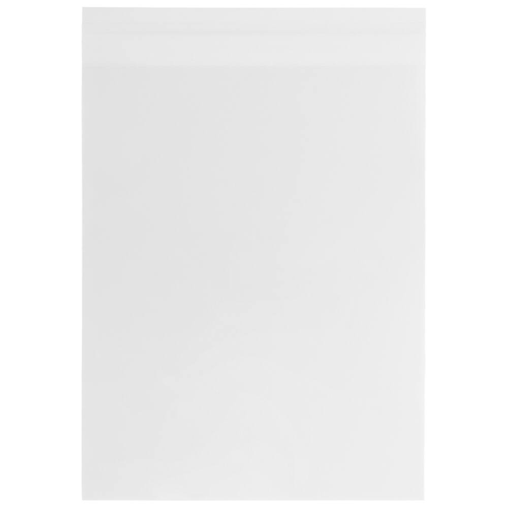JAM Paper 11.25" x 14.25" Clear No. 10 Policy Cello Sleeve Envelopes, 100ct.