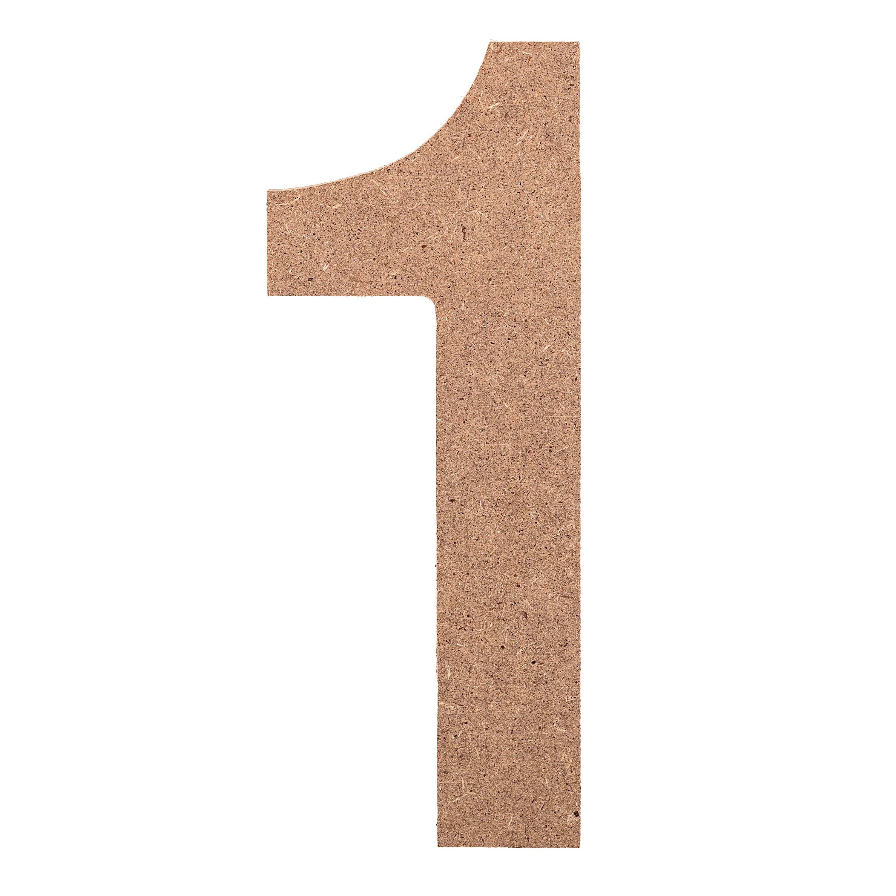 12 Pack: 5&#x22; Unfinished Wood Sans Serif Number by Make Market&#xAE;
