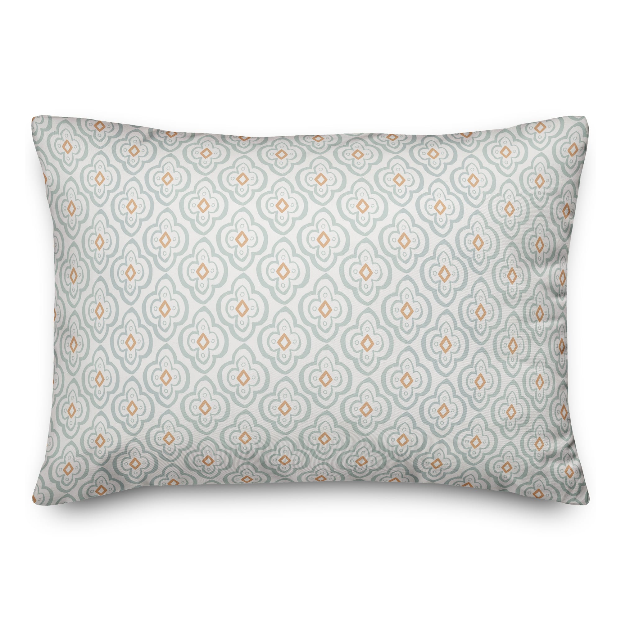 Quatrefoil Rectangular Throw Pillow