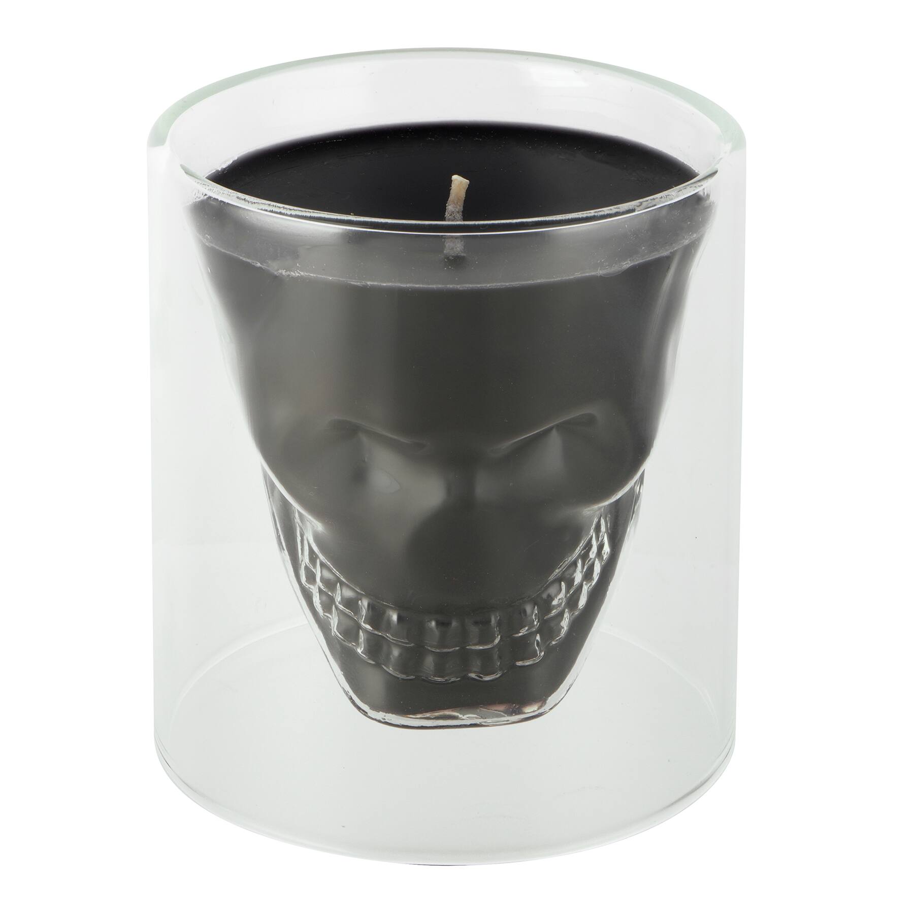 Black Skull Phantom Fog Scented Jar Candle by Ashland®