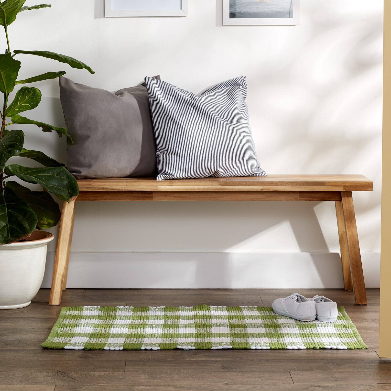 DII® Buffalo Check Rag Rug