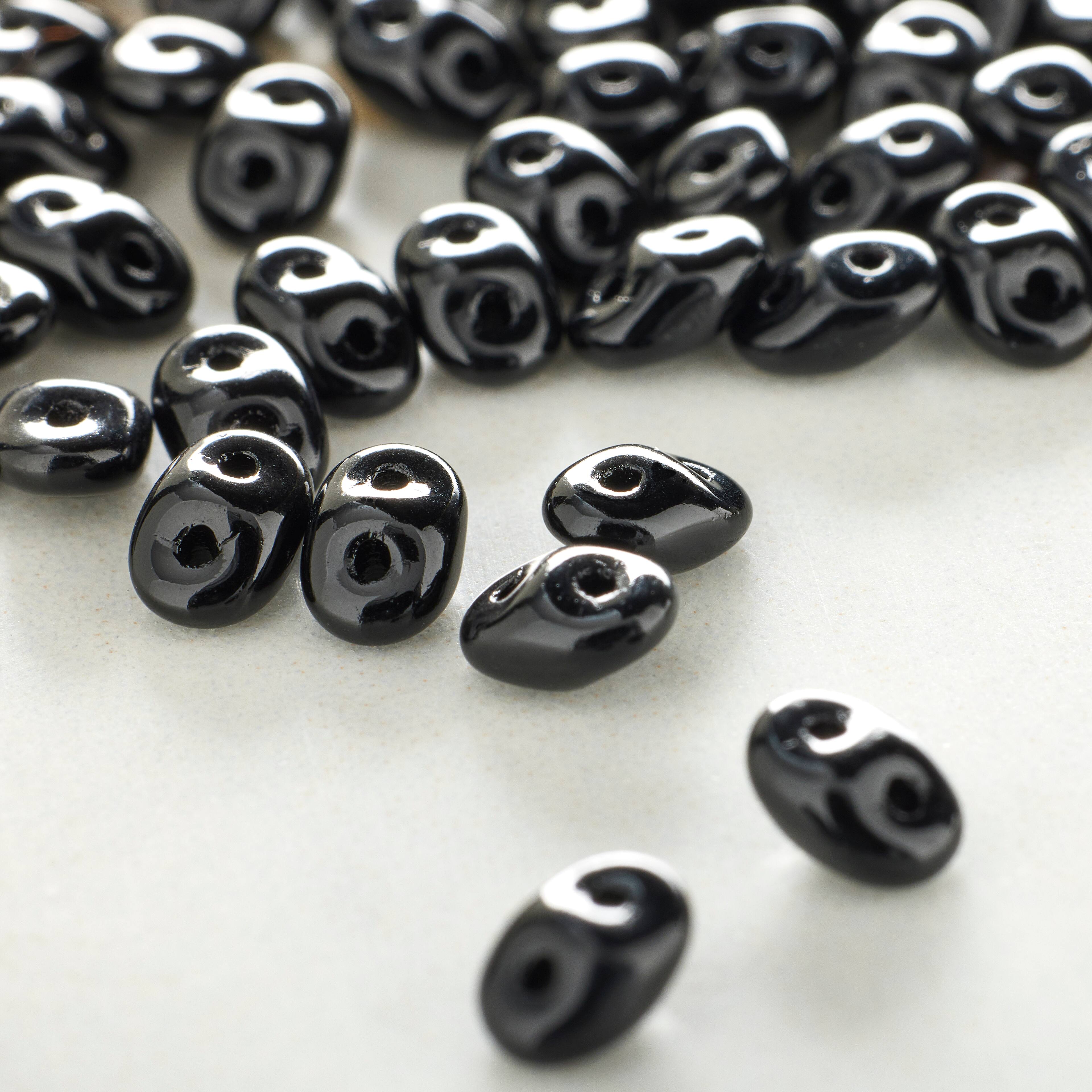 12 Pack: Superduo Two-Hole Czech Glass Beads