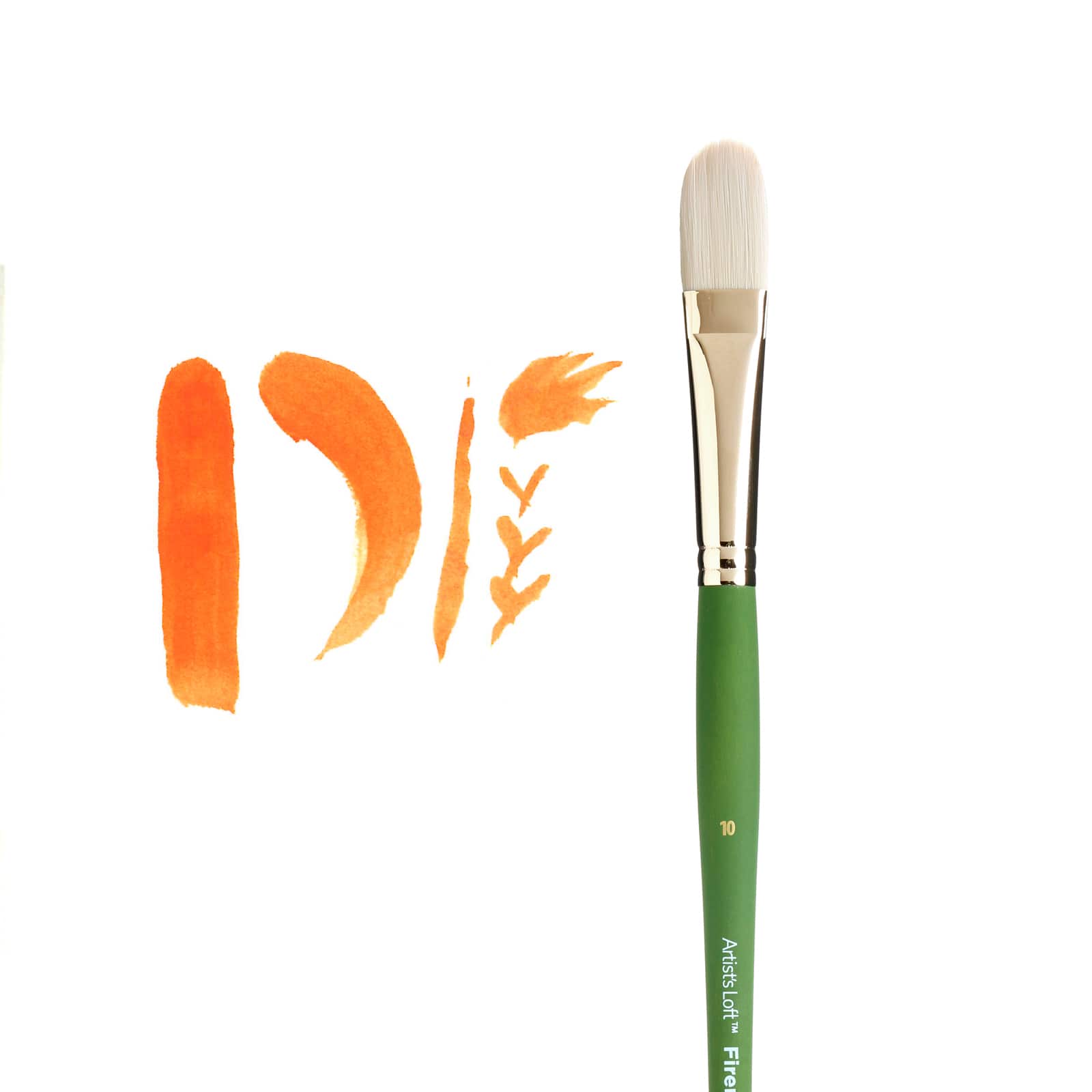 12 Pack: Firenze Long Handle Filbert Brush by Artist's Loft™