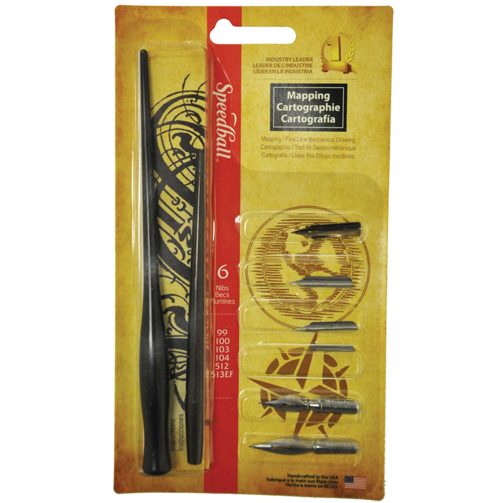 Speedball® Mapping Pen Set Dip Pens & Accessories Michaels