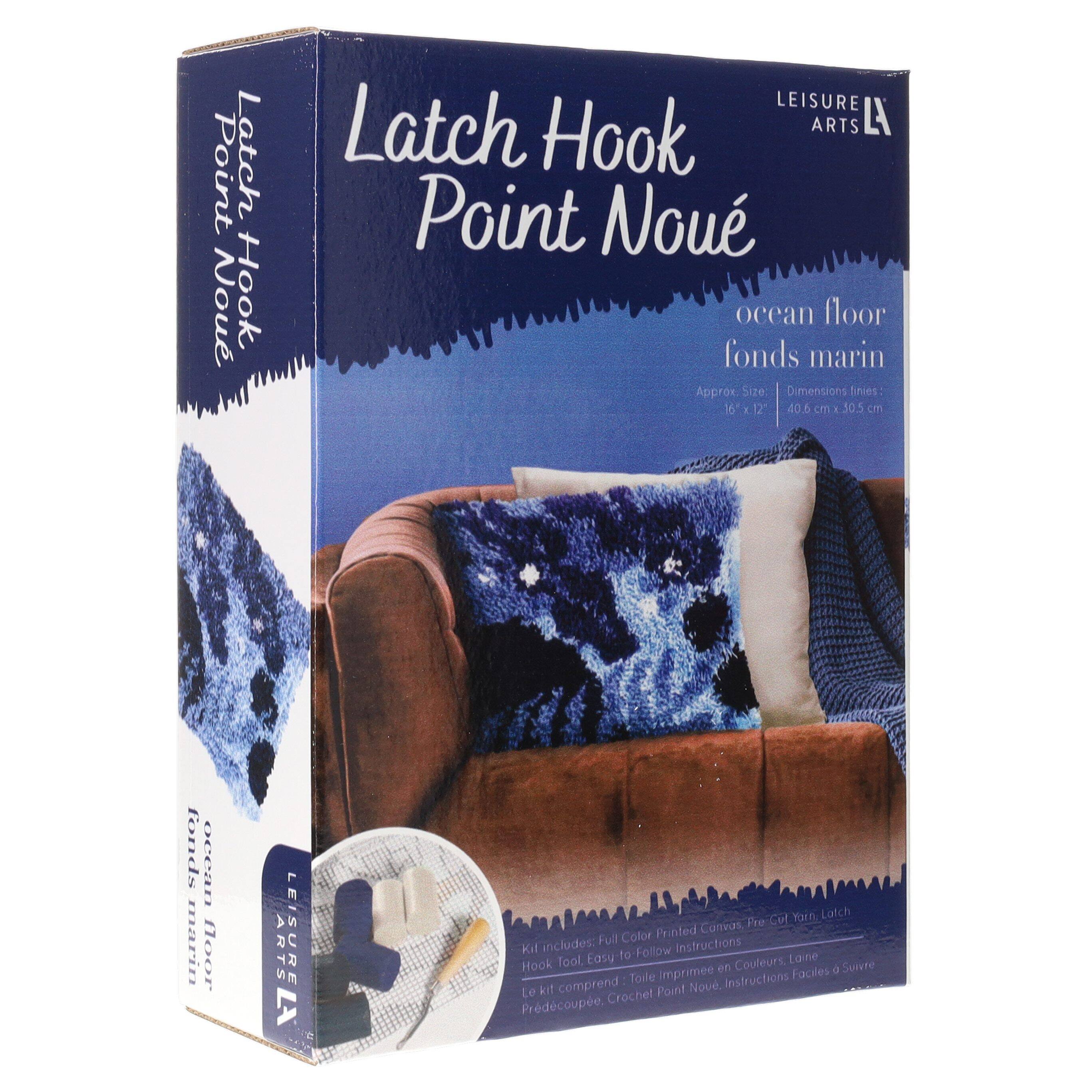 Leisure Arts&#xAE; Ocean Floor Latch Hook Kit