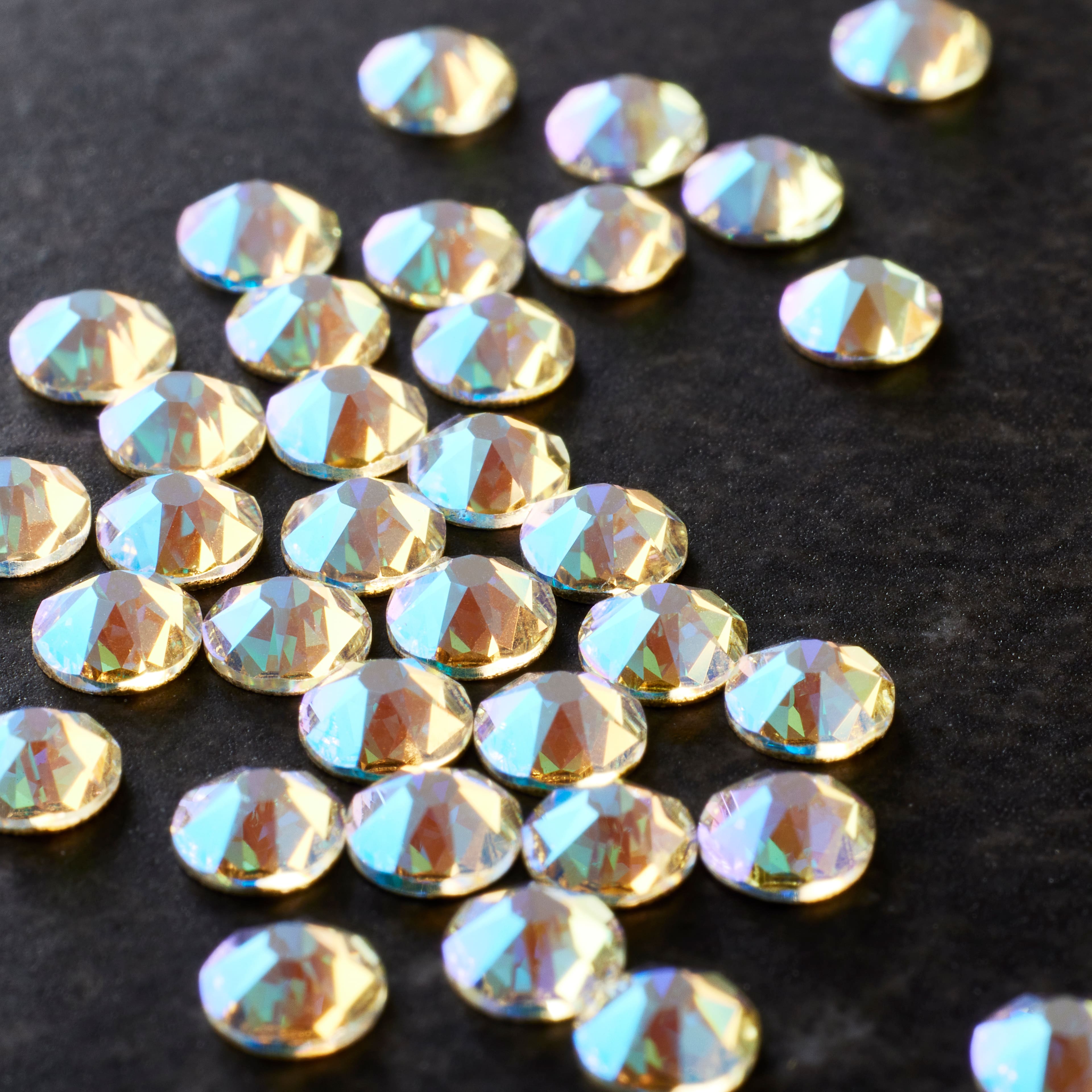 Combo Glass Flatback Rhinestones by Bead Landing™