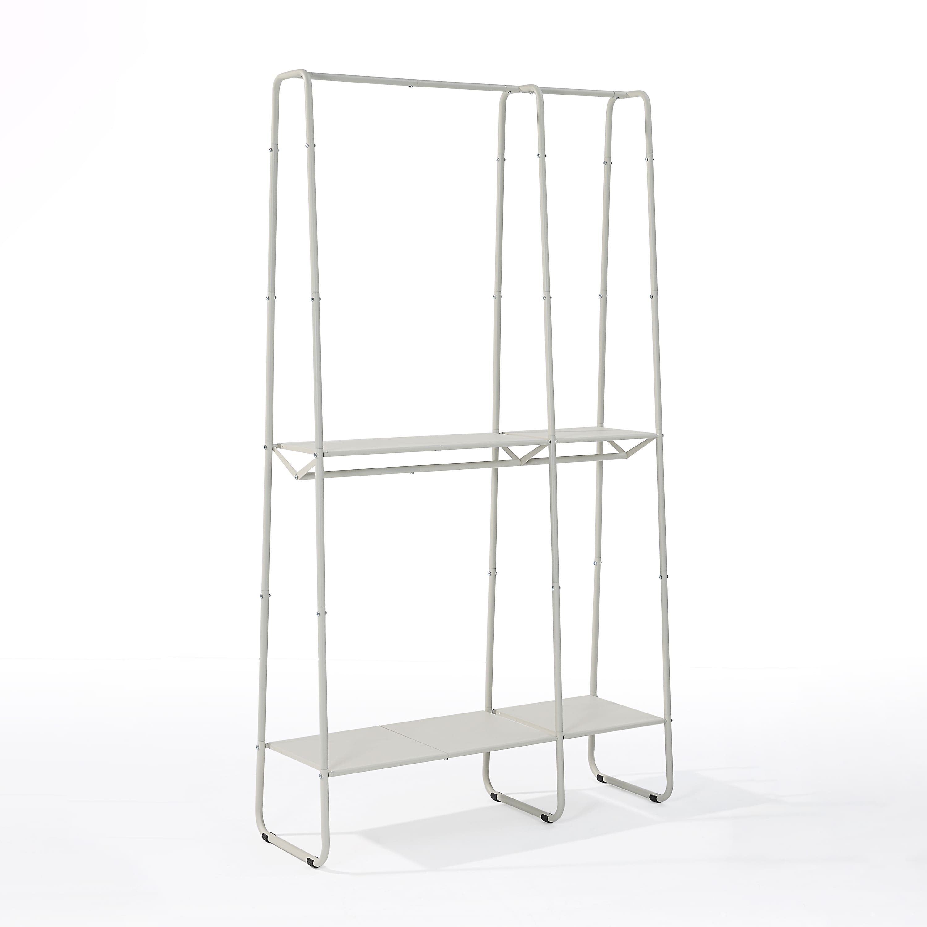 SunnyPoint Freestanding Clothes &#x26; Accessories Closet Rack
