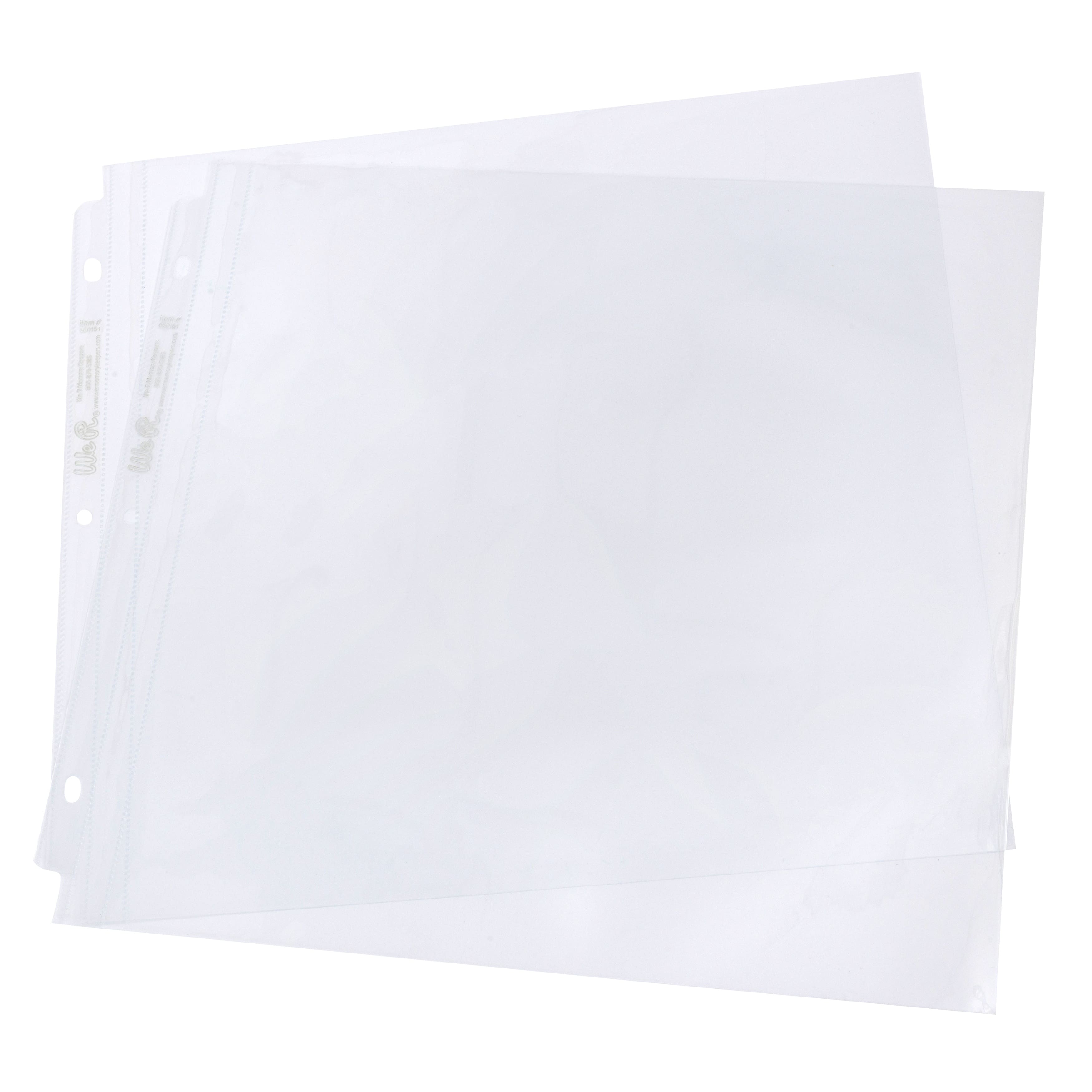 We R Memory Keepers® 12" x 12" Post Page Protectors, 10ct.