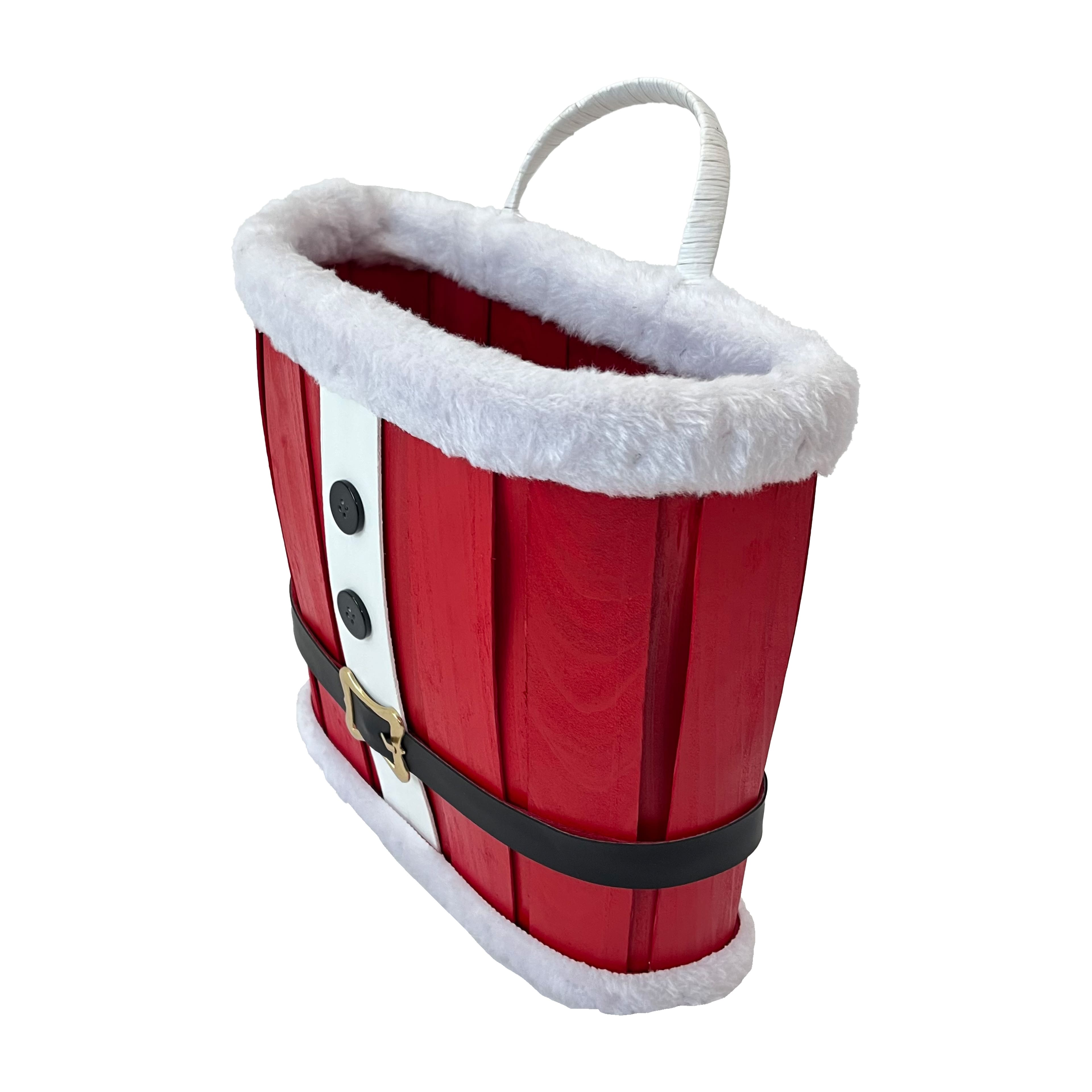 12&#x22; Santa Hanging Basket by Ashland&#xAE;