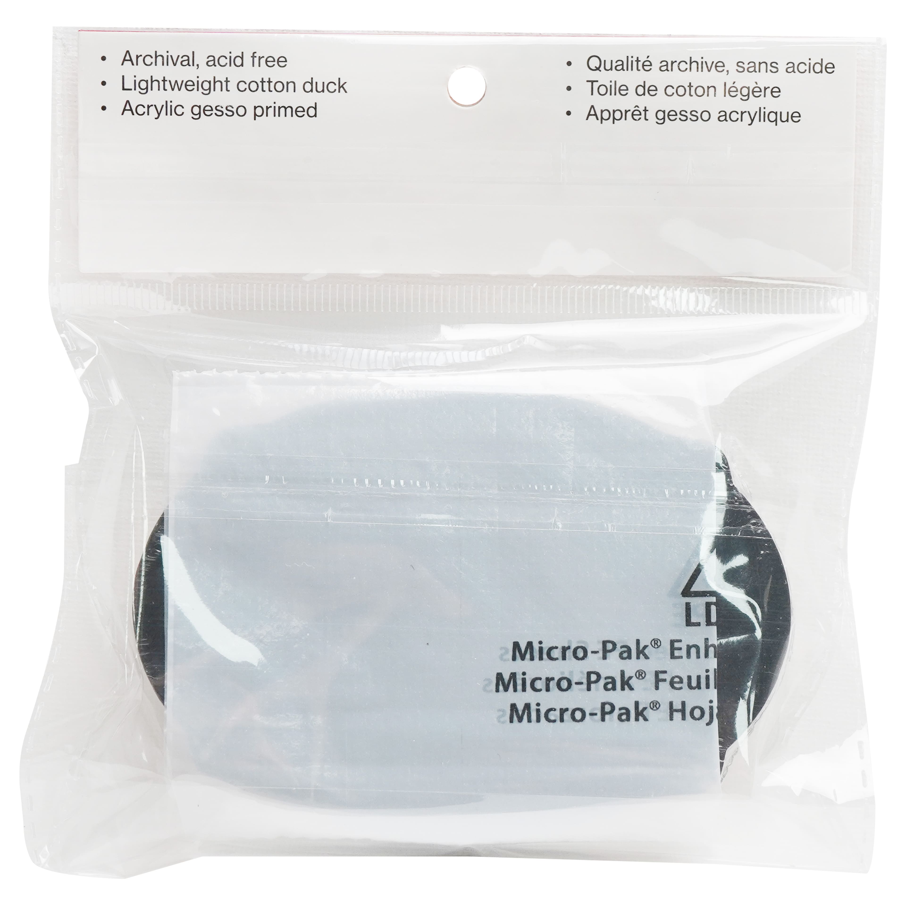 5 Pack 4&#x22; Shaped Magnetic Canvas Panels by Craft Smart&#x2122;