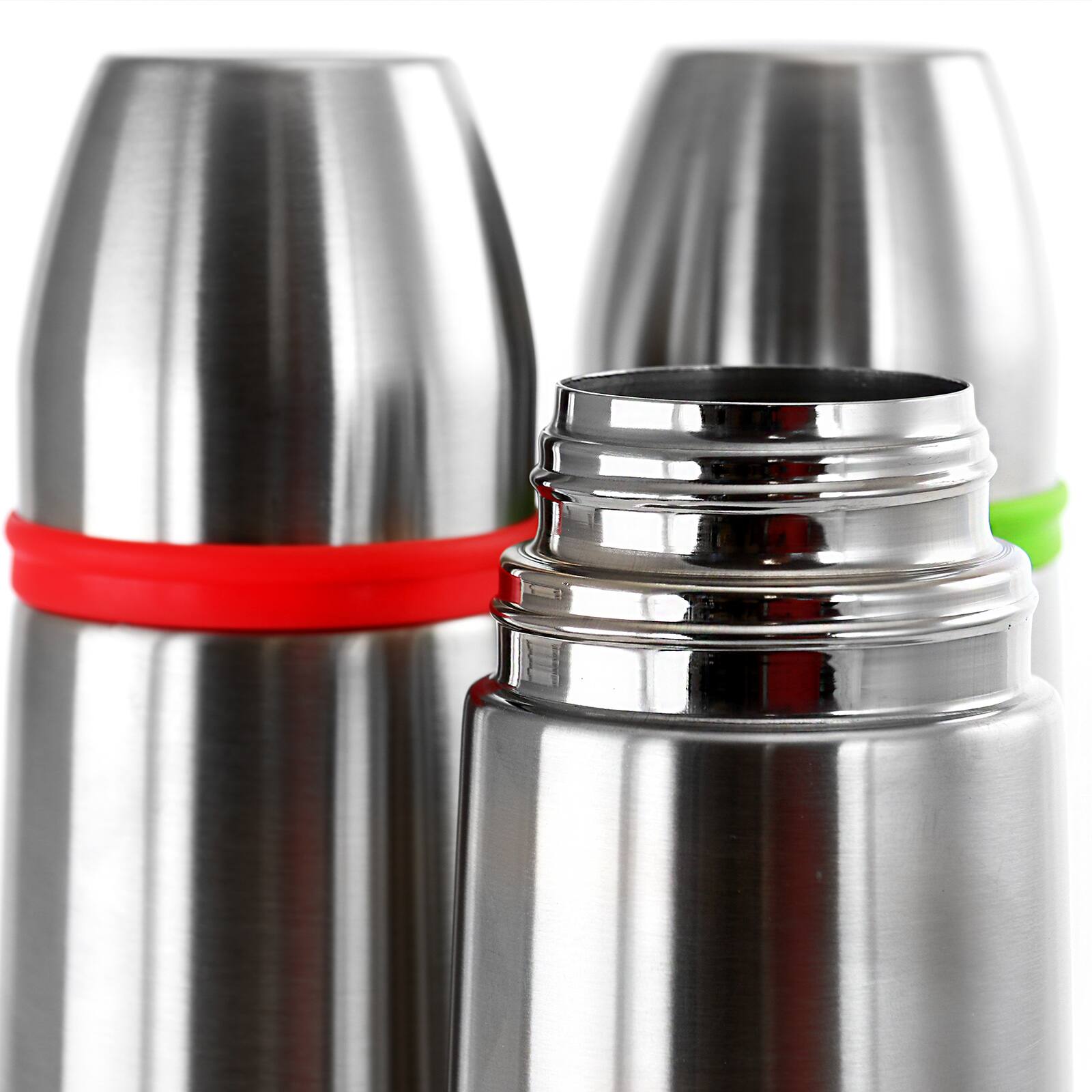 Mr. Coffee Altona 27oz. Stainless Steel Thermal Travel Bottles Set