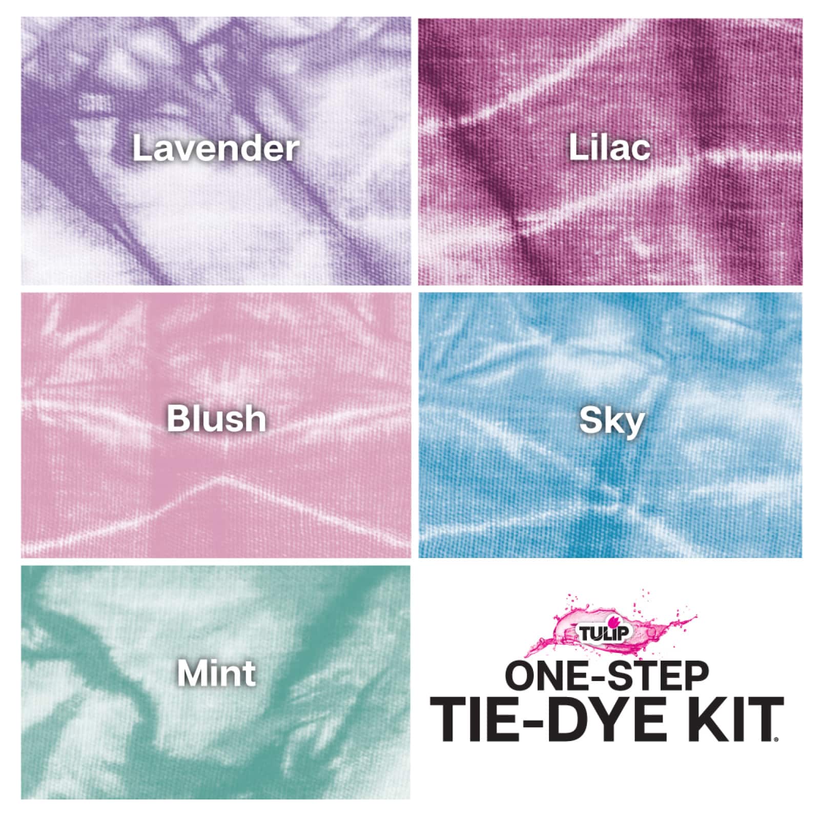 Tulip® Pretty Pastels One-Step Tie-Dye Kit