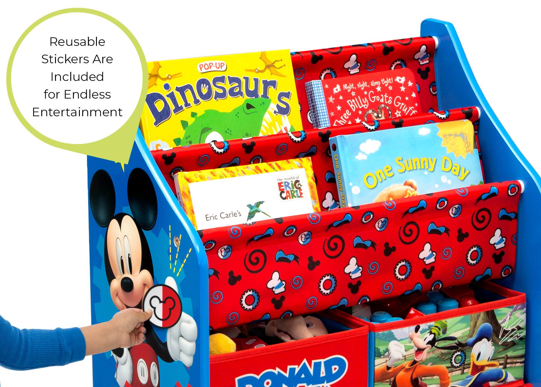 Disney&#xAE; Mickey Mouse Toy &#x26; Book Organizer