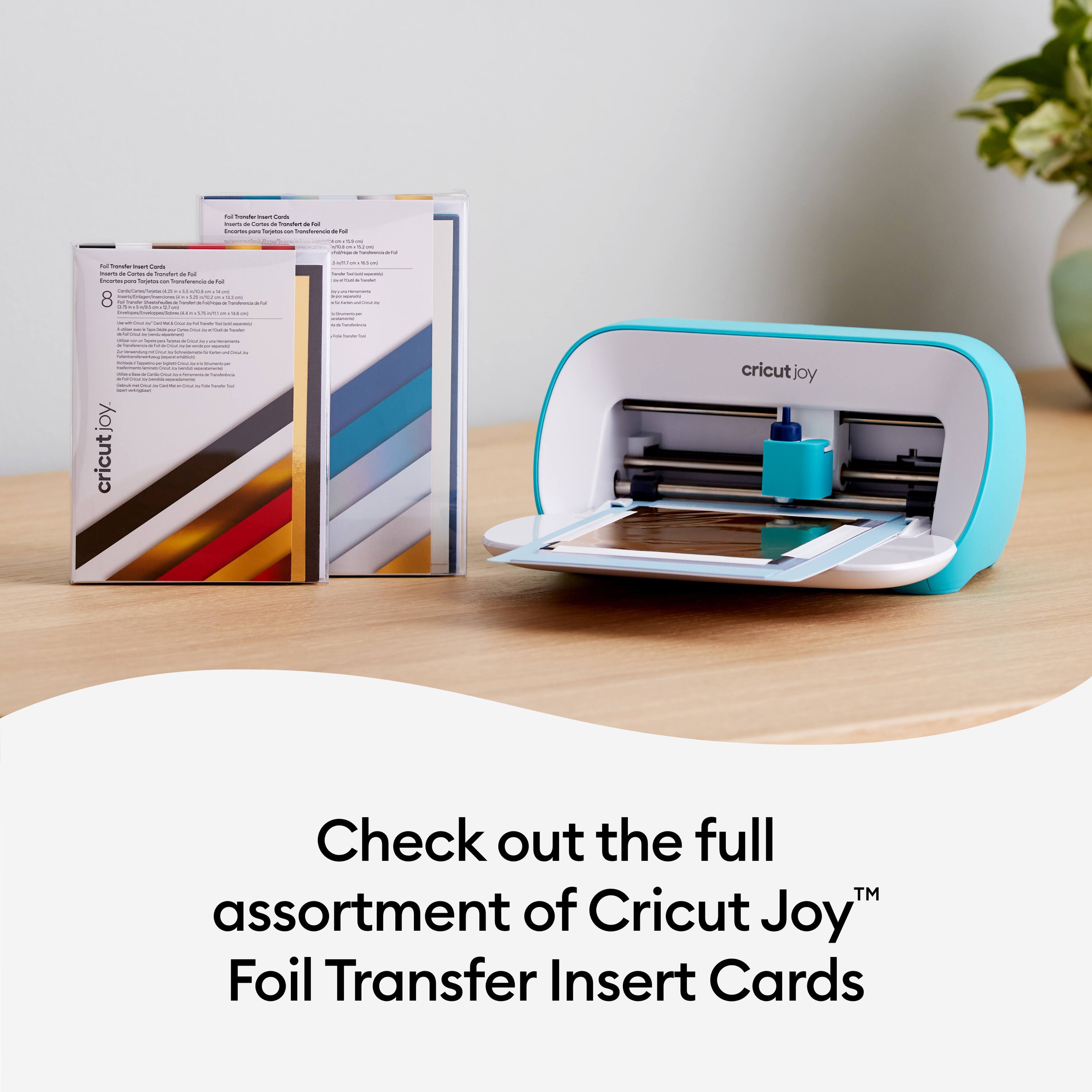 Cricut Joy&#x2122; A2 Foil Transfer Insert Cards, Cameron Sampler