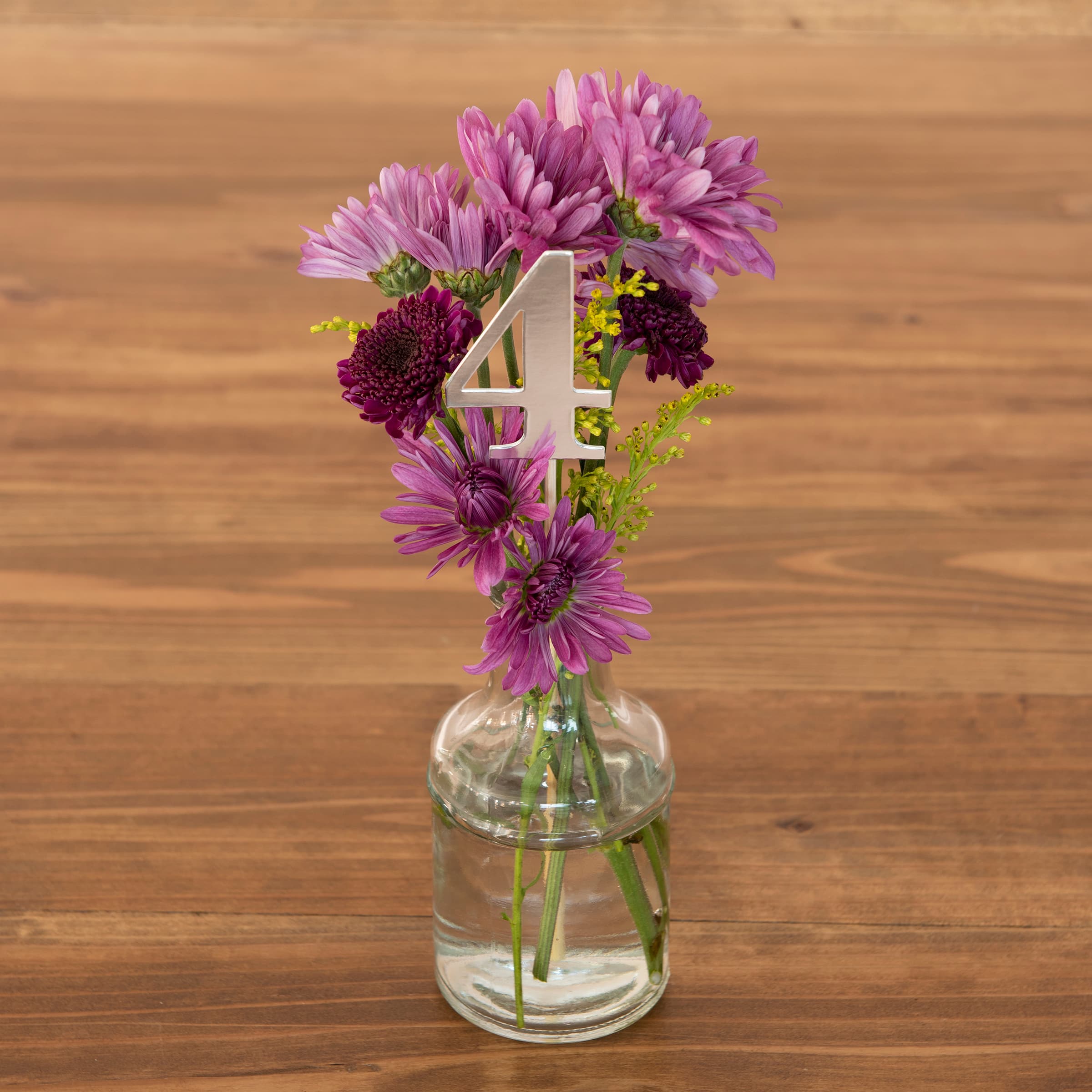 1-12 Silver Table Numbers by Celebrate It™