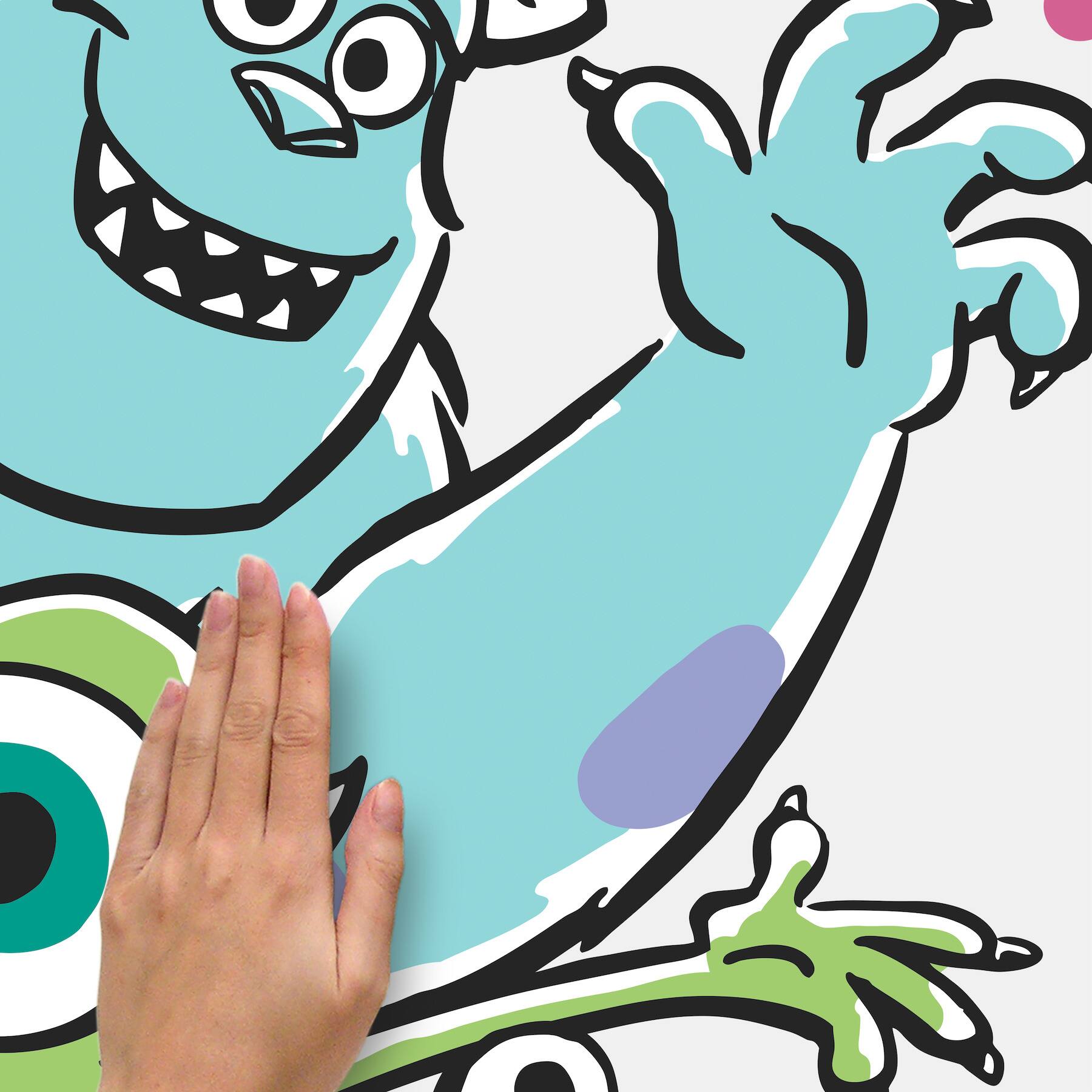 RoomMates Monsters Inc. Peel &#x26; Stick Giant Wall Decals