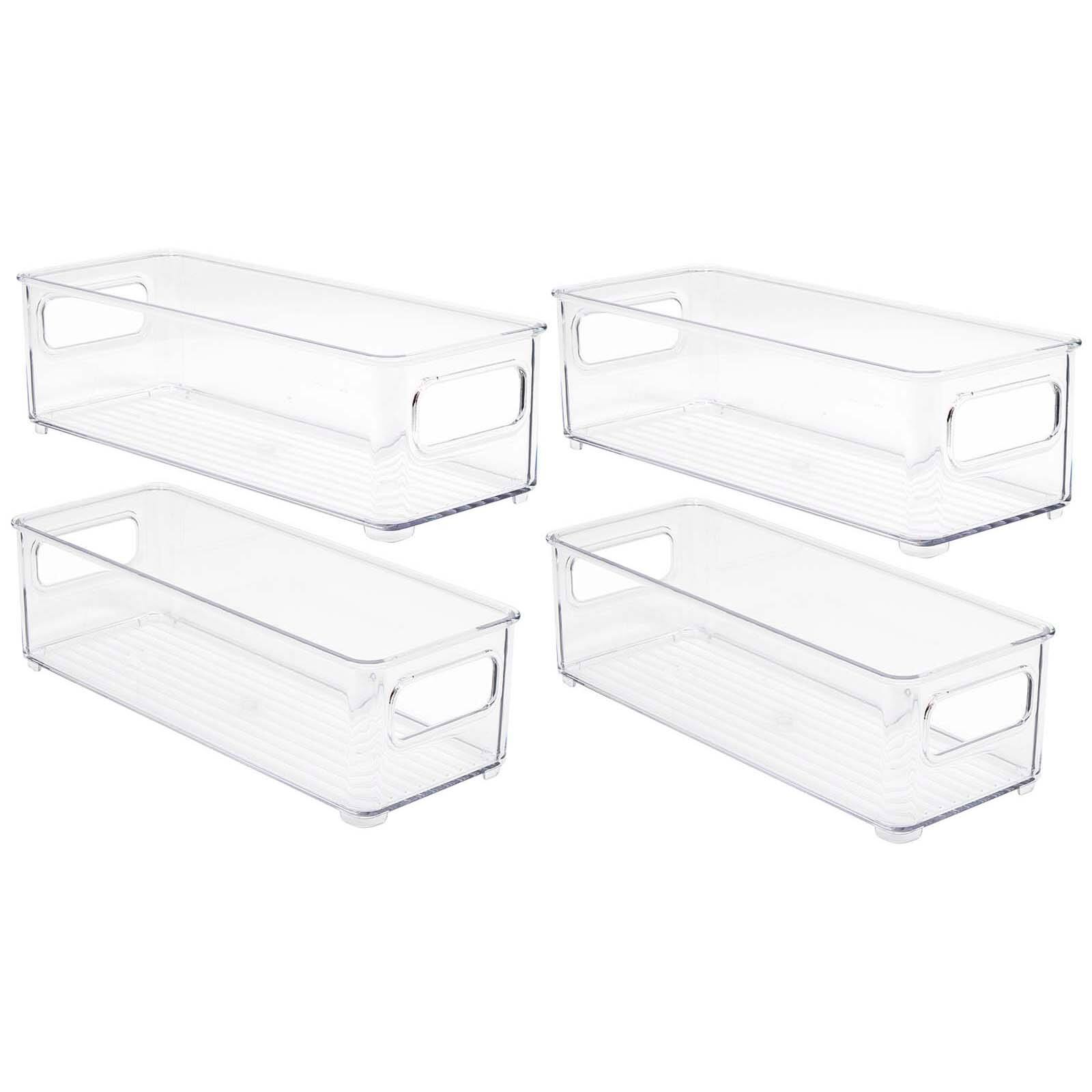 Sorbus Small Clear Kitchen &#x26; Fridge Storage Bins