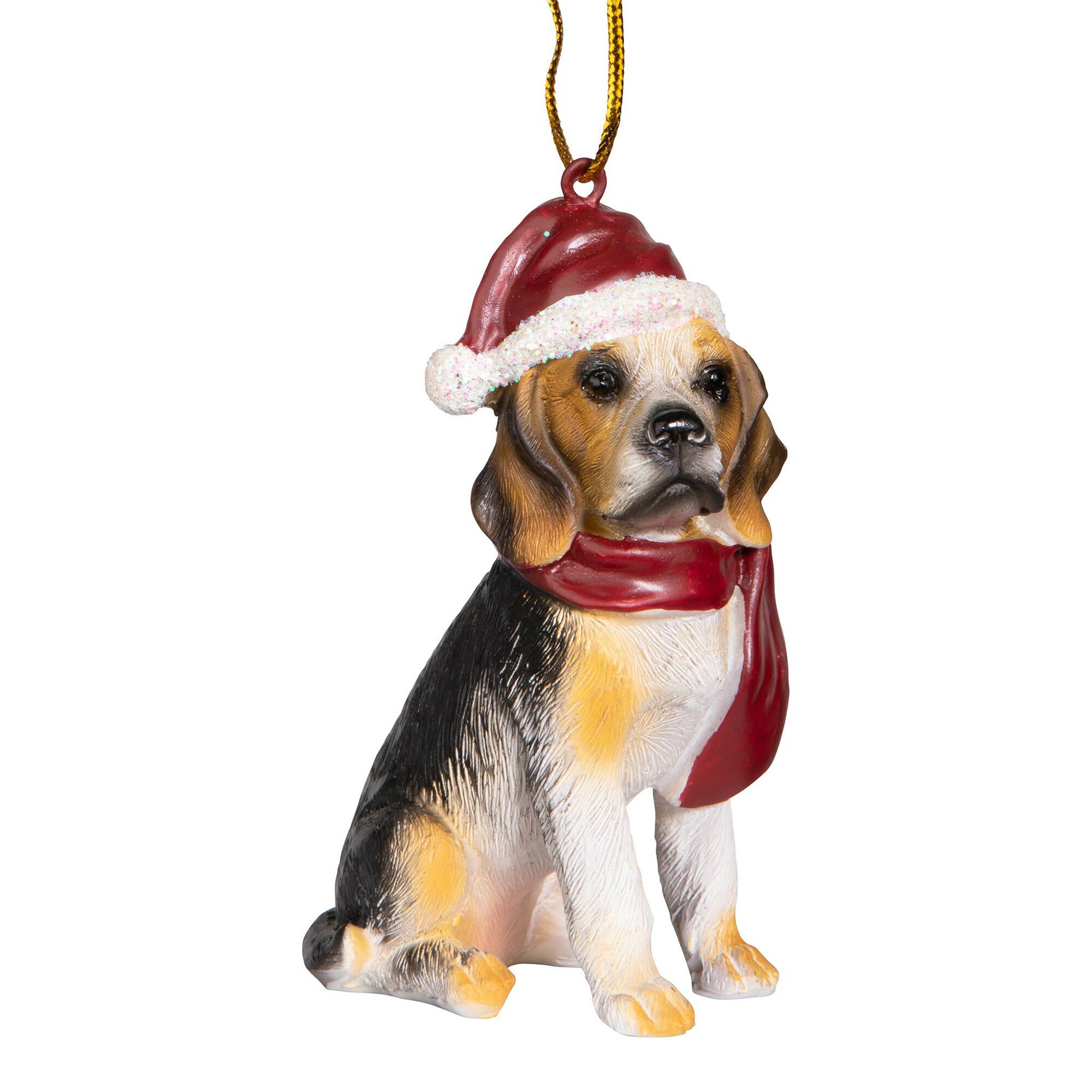 Design Toscano 3.5&#x22; Beagle Ornament Sculpture