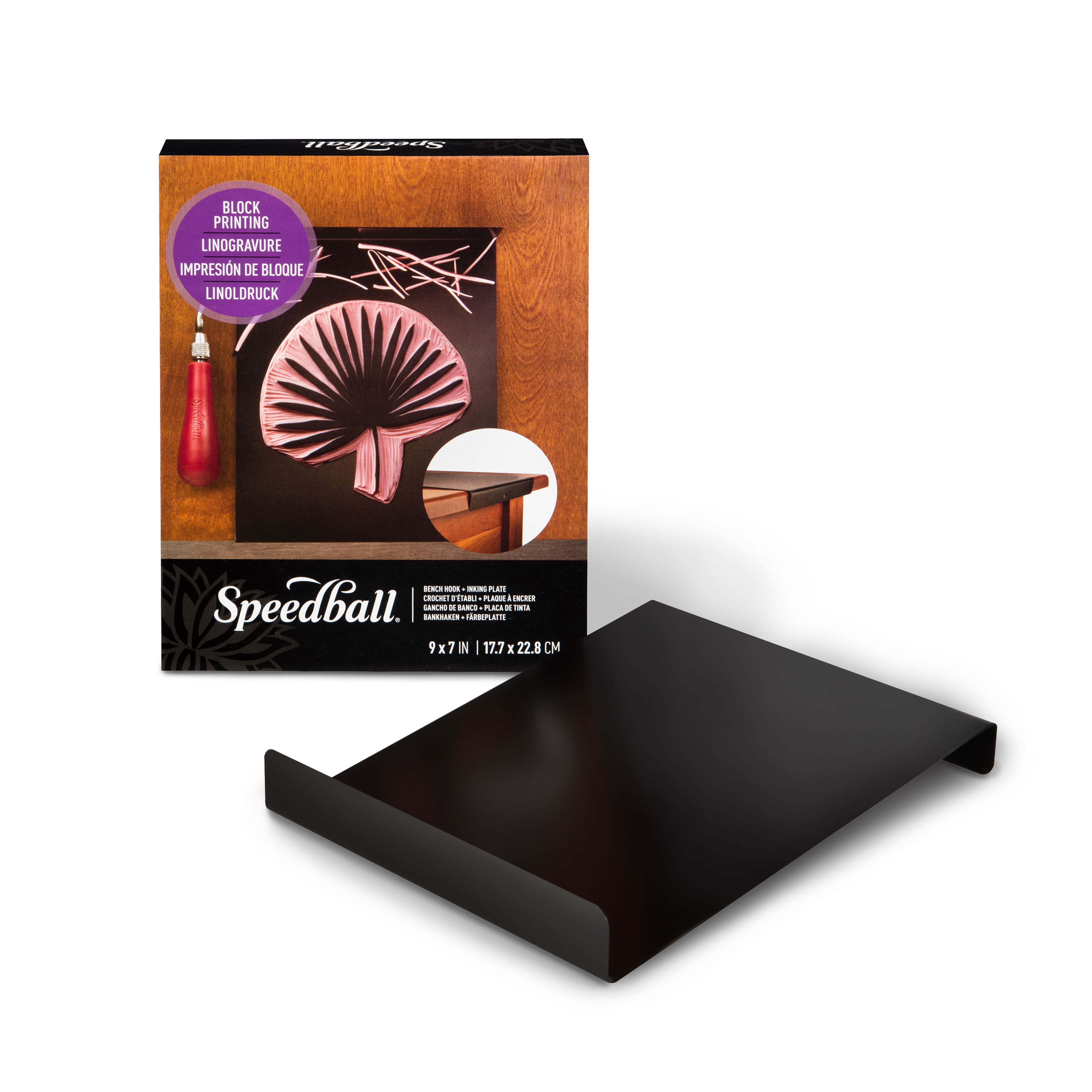 Speedball&#xAE; Bench Hook &#x26; Inking Plate