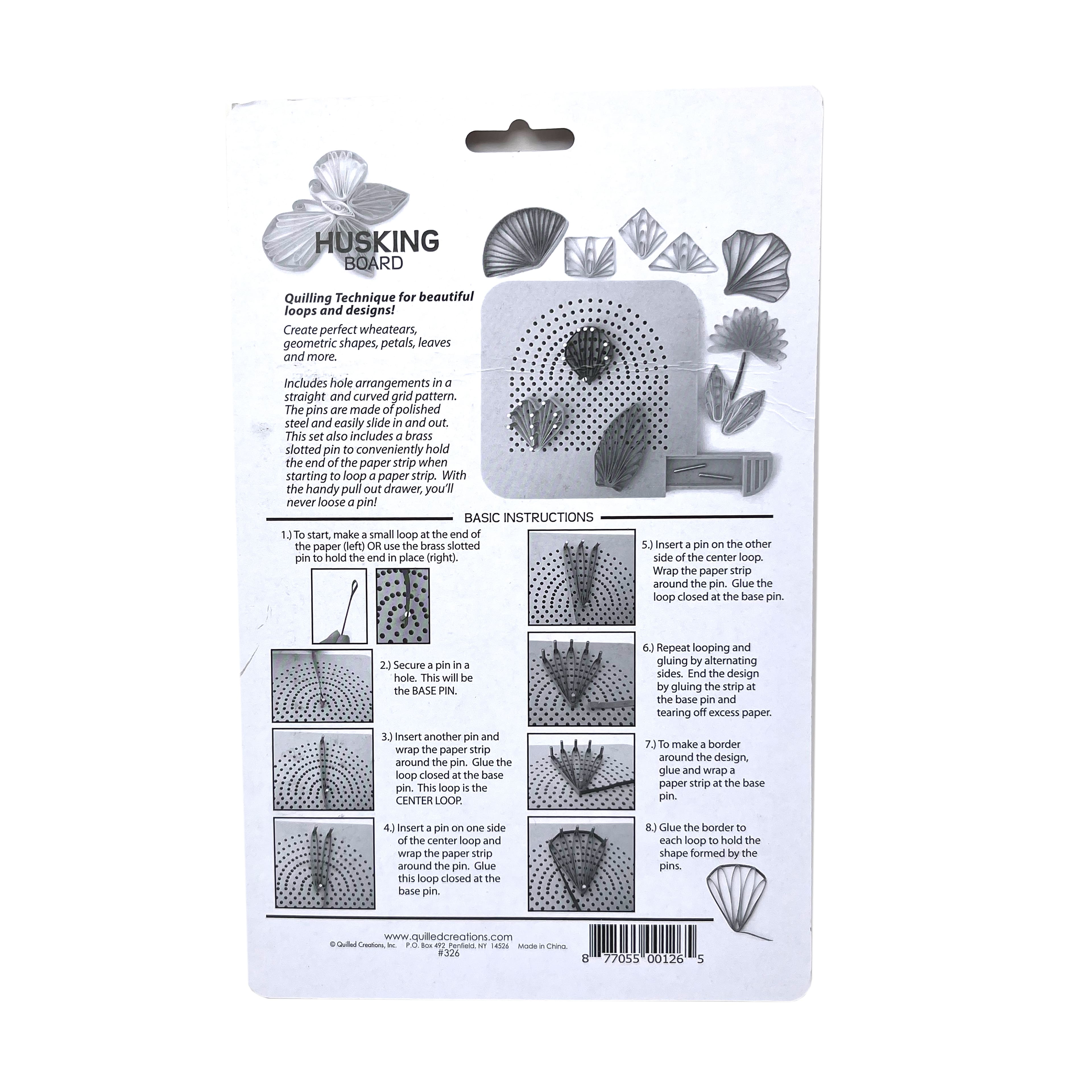 12 Pack: Quilled Creations™ Husking Board