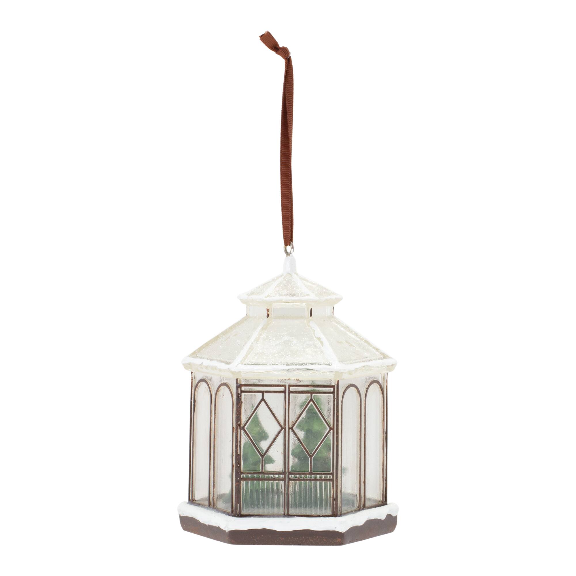 4ct. Winter Gazebo Ornament