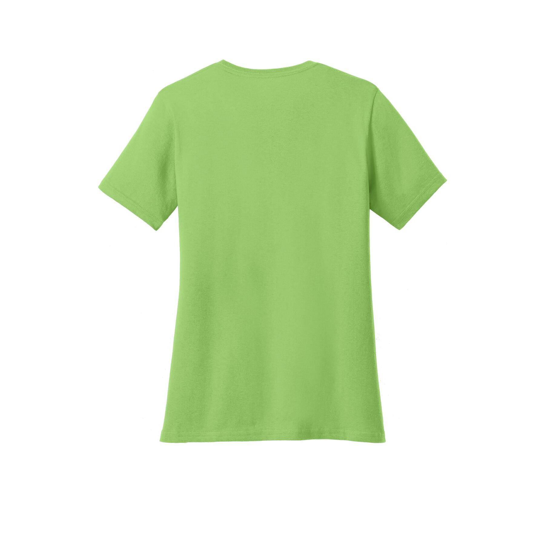 Port &#x26; Company&#xAE; Brights Core Cotton V-Neck Ladies T-Shirt