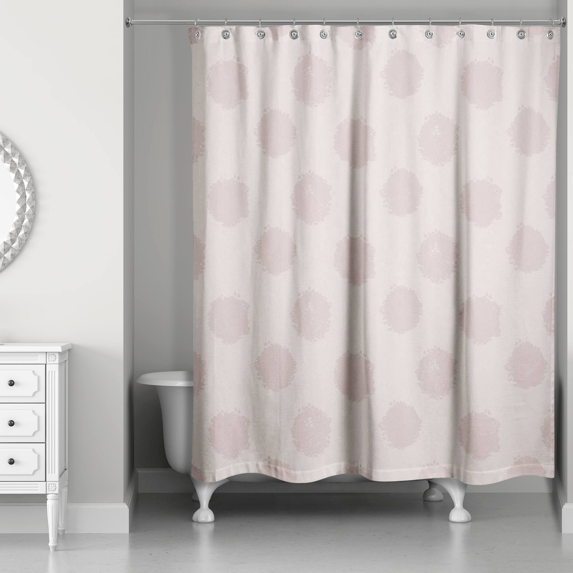 Polka Dots Shower Curtain
