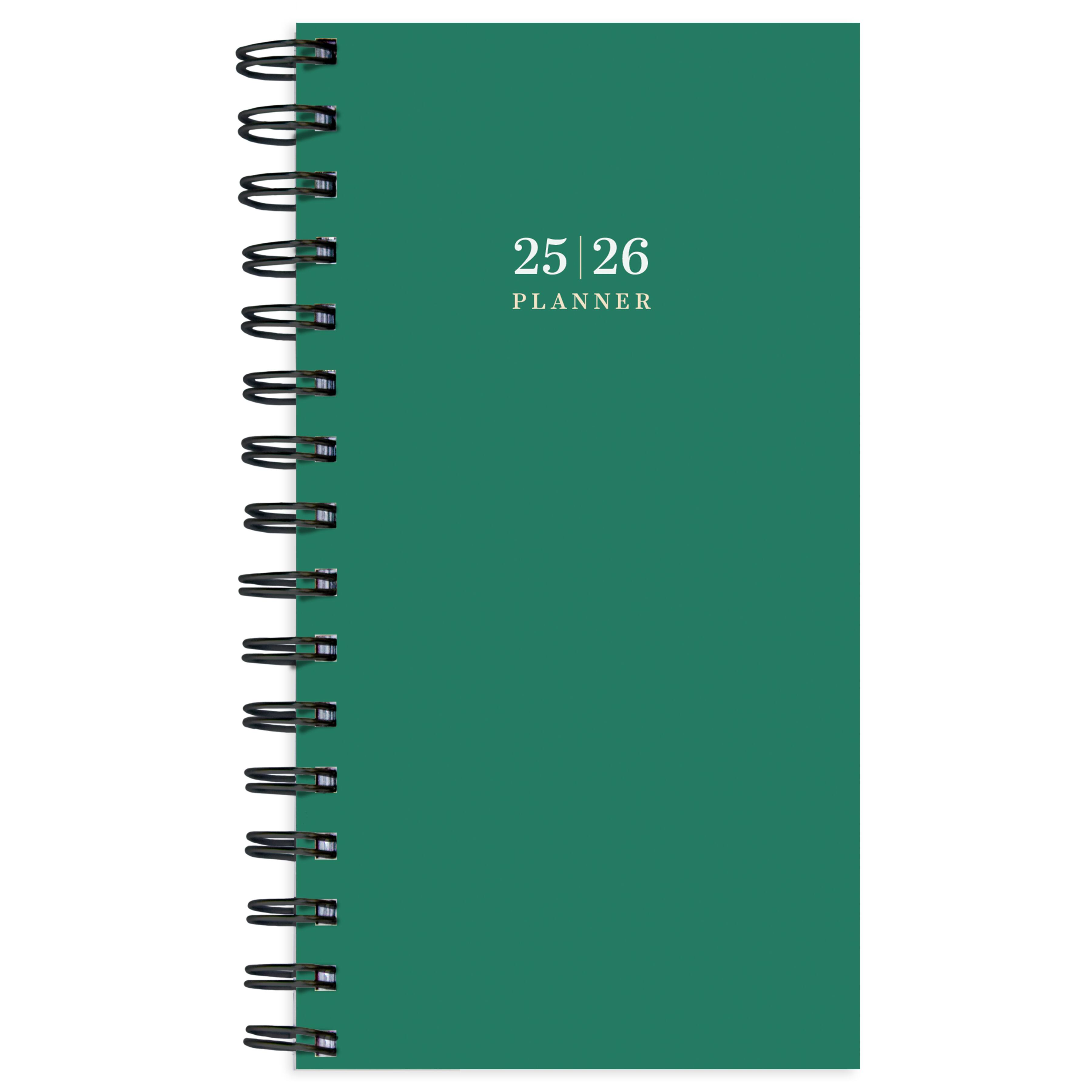 TF Publishing 2025-2026 Grass Green Small Weekly/Monthly Planner
