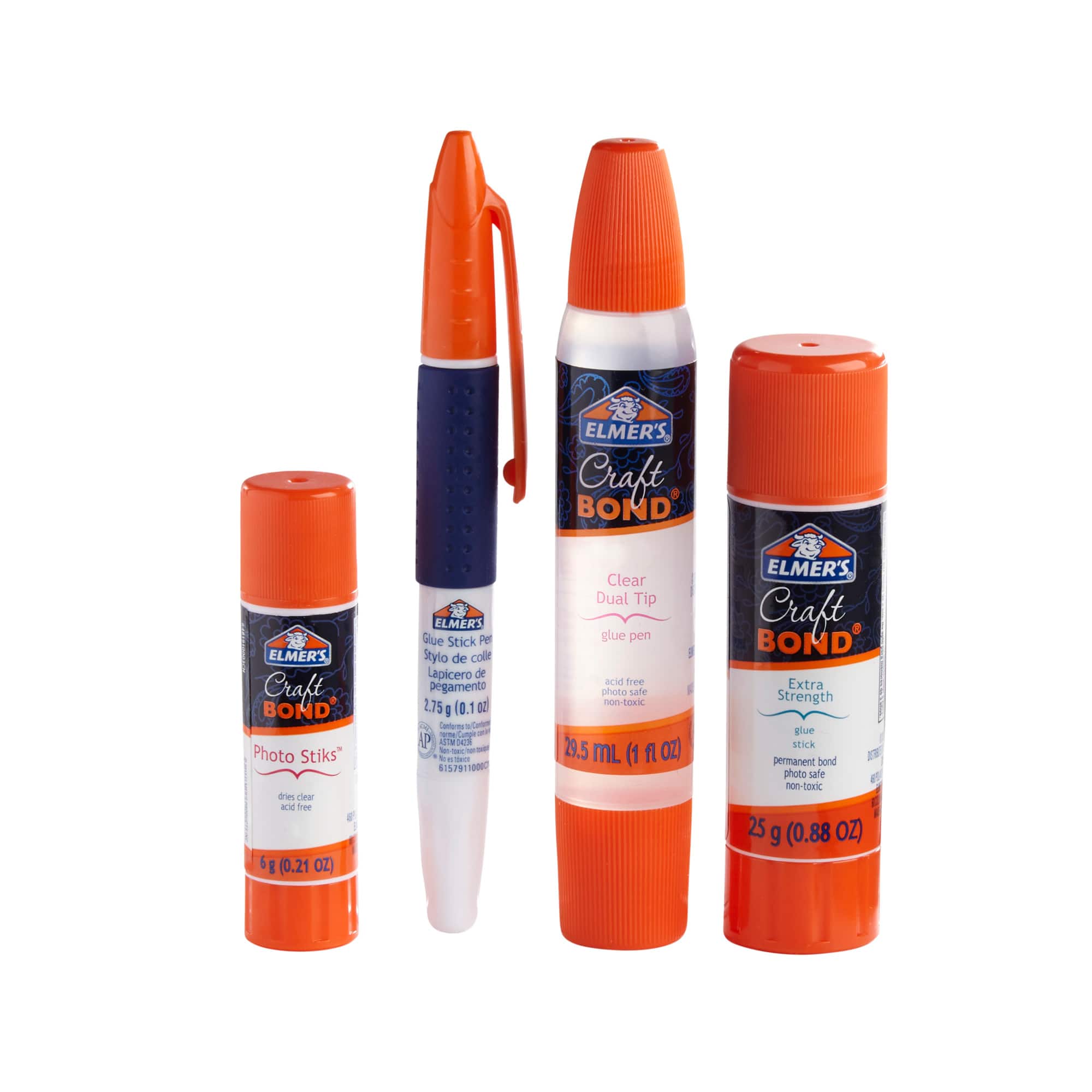 Extra-Strength School Glue Sticks, 0.21 oz, Dries Clear, 60/Pack