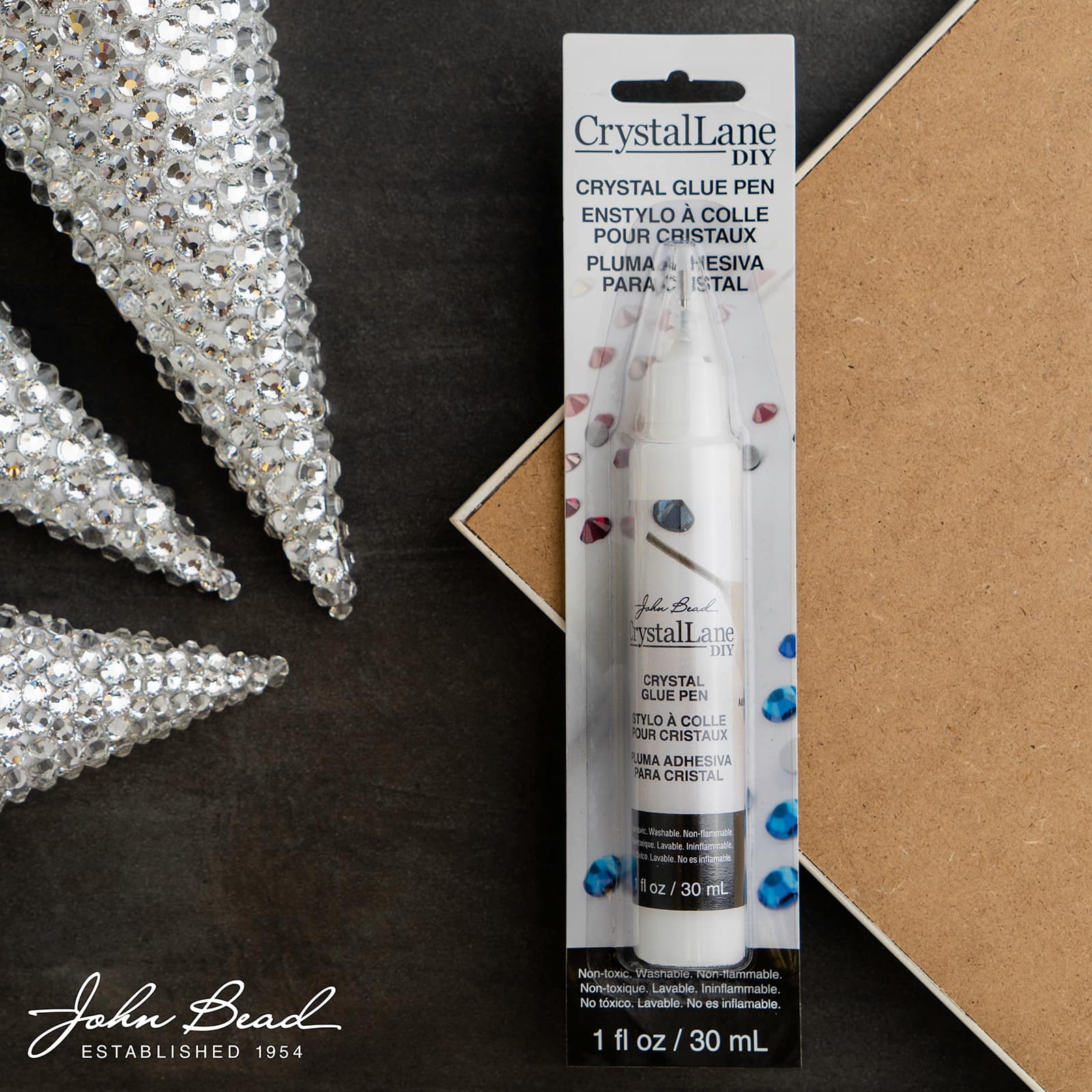 John Bead Crystal Lane Craft Glue Pen