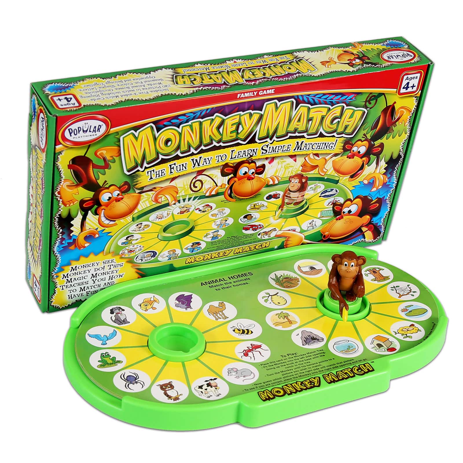 Popular Playthings&#xAE; Monkey Match&#x2122; Game