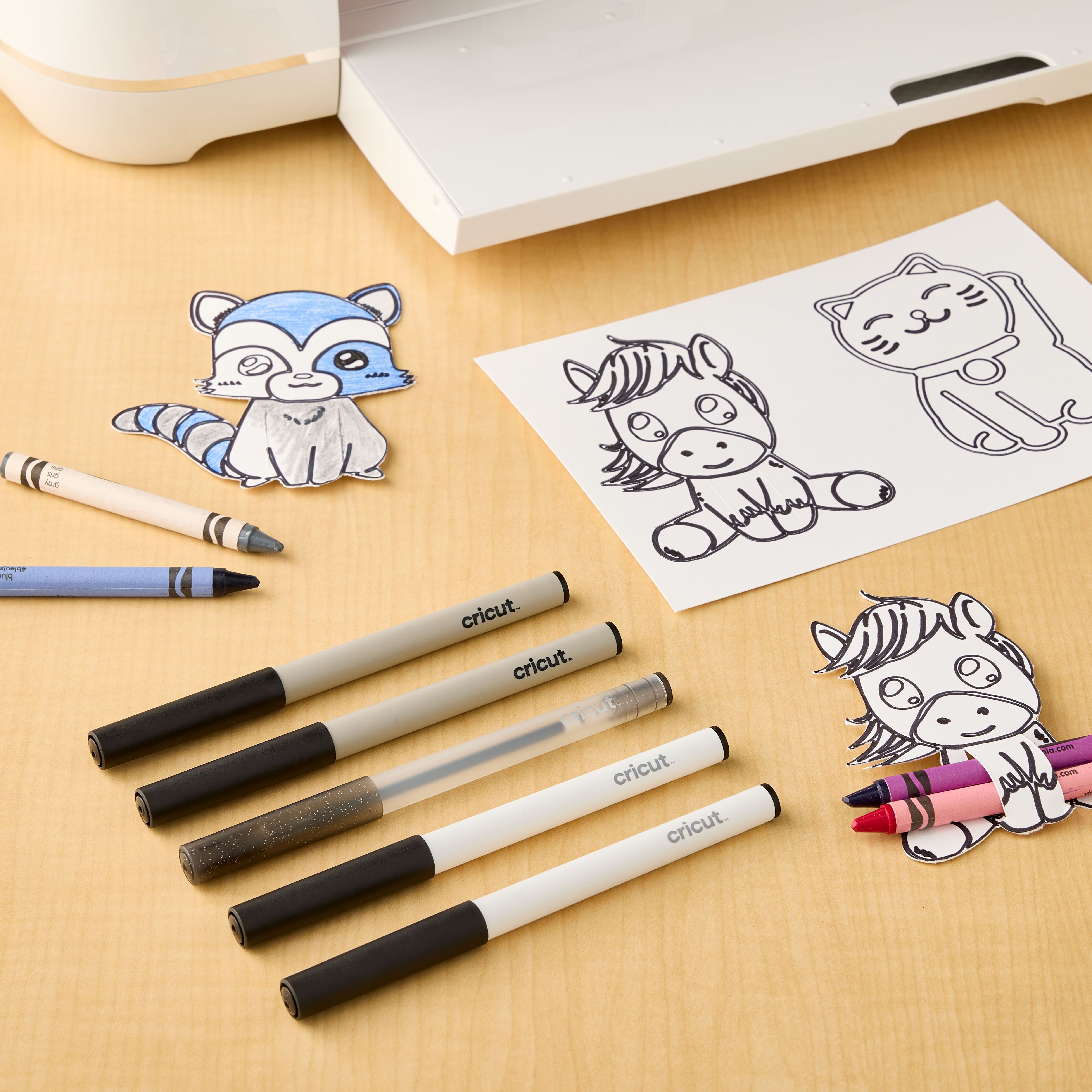 Cricut&#xAE; Black Pen &#x26; Marker Set