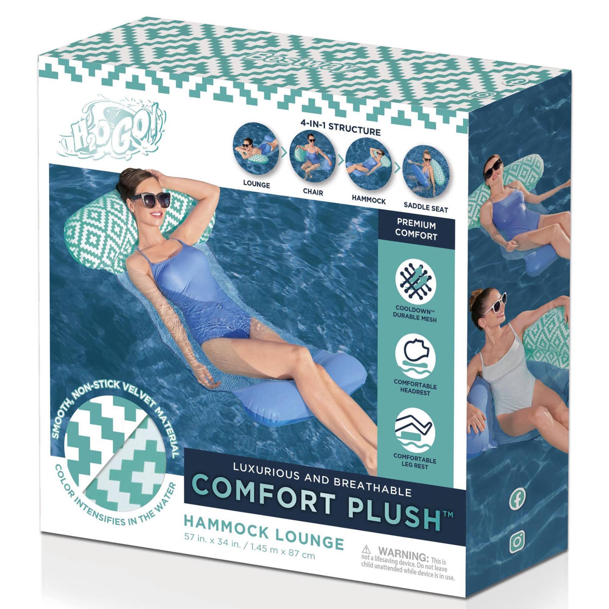 Bestway H2OGO!® Comfort Plush™ Hammock Pool Lounge Float