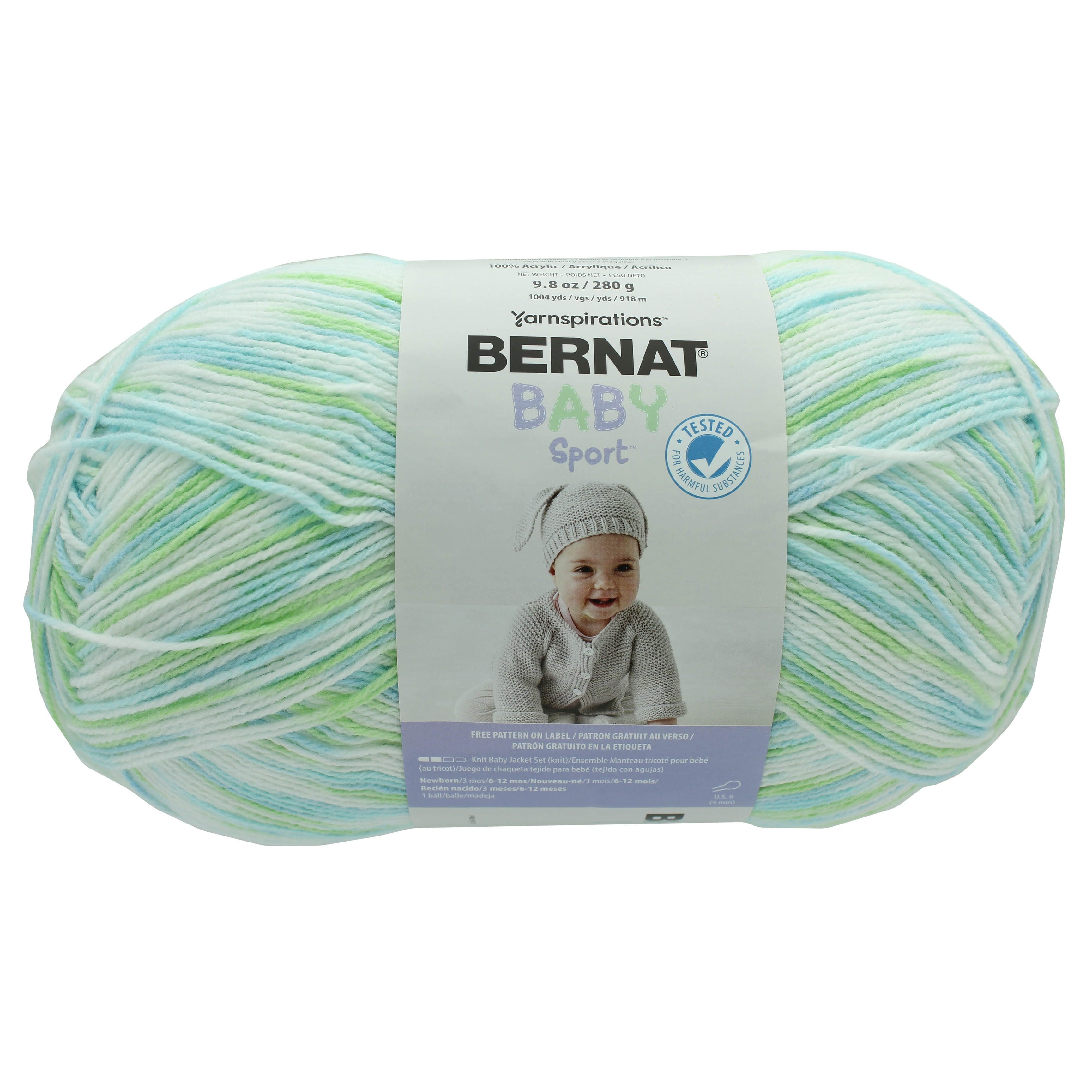 Bernat Baby Sport Big Ball Yarn - Ombres-Blossom, 1 count - Ralphs