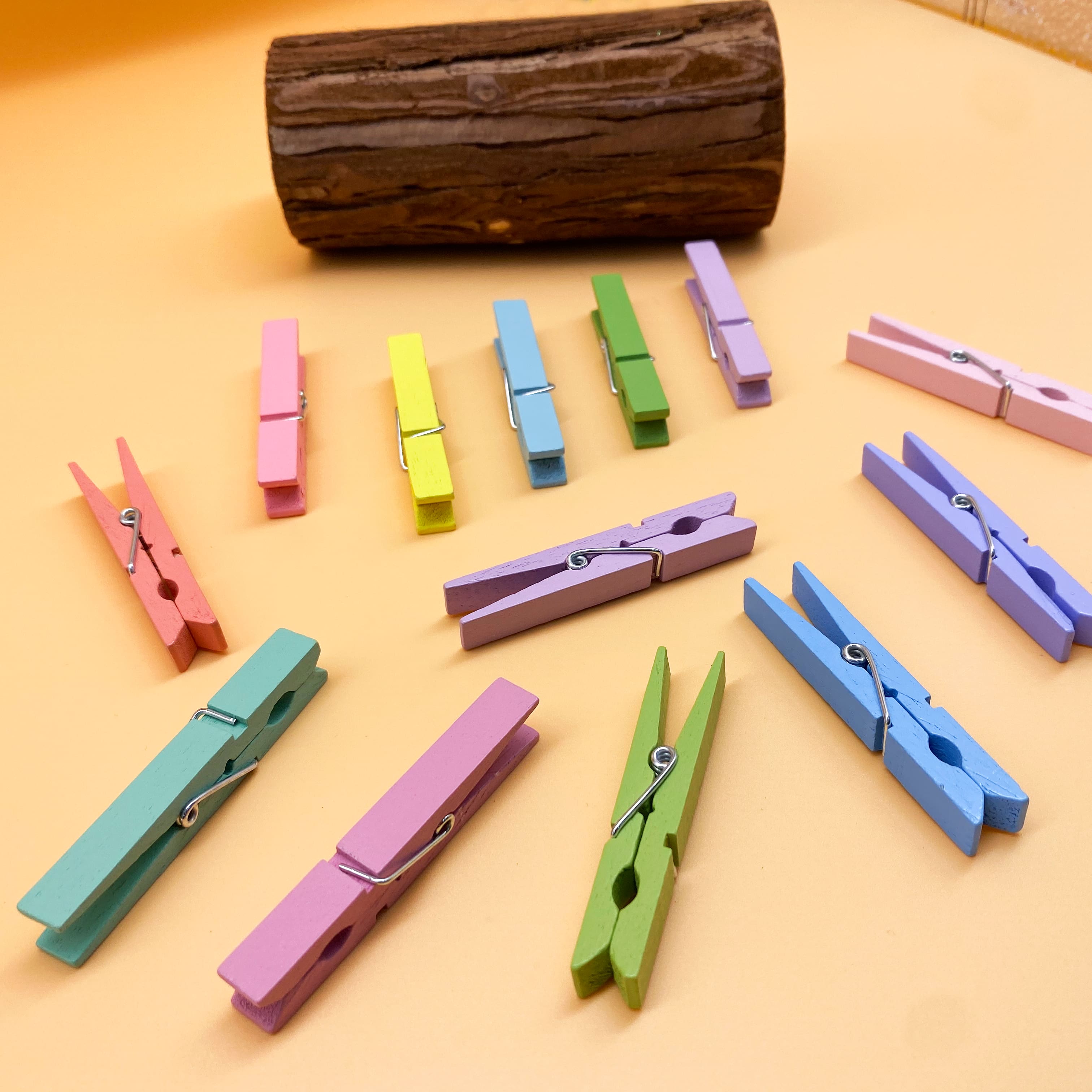 Large Rainbow Clothespins by Recollections&#x2122;
