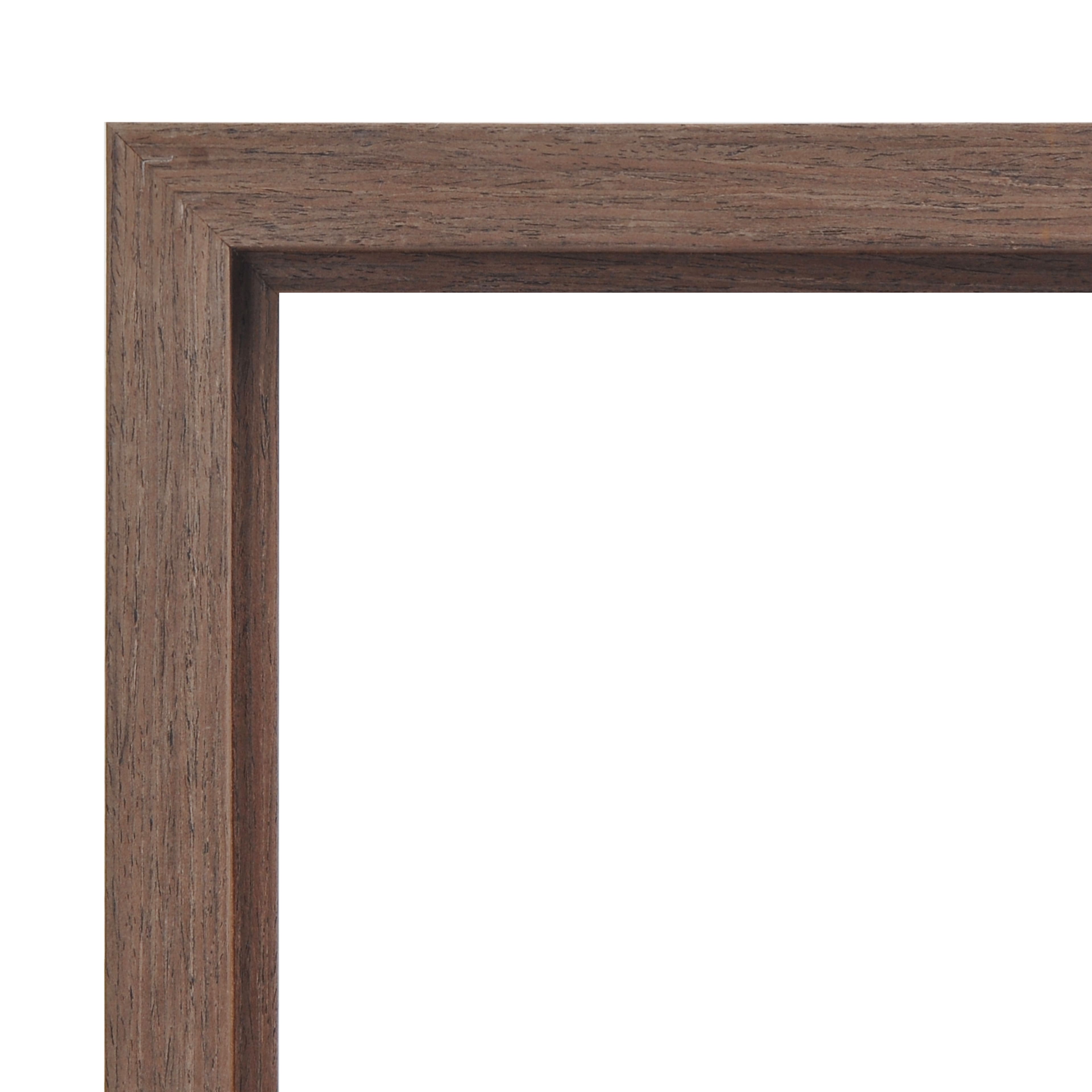 Cadre brun moyen avec passe-partout Galerie de Studio D&#xE9;cor