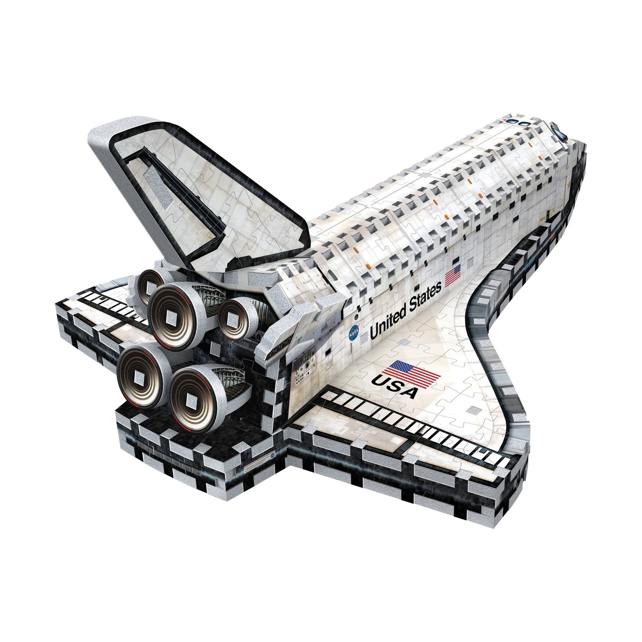 Wrebbit 3D Puzzle&#x2122; Space Shuttle Orbiter 435 Piece Puzzle