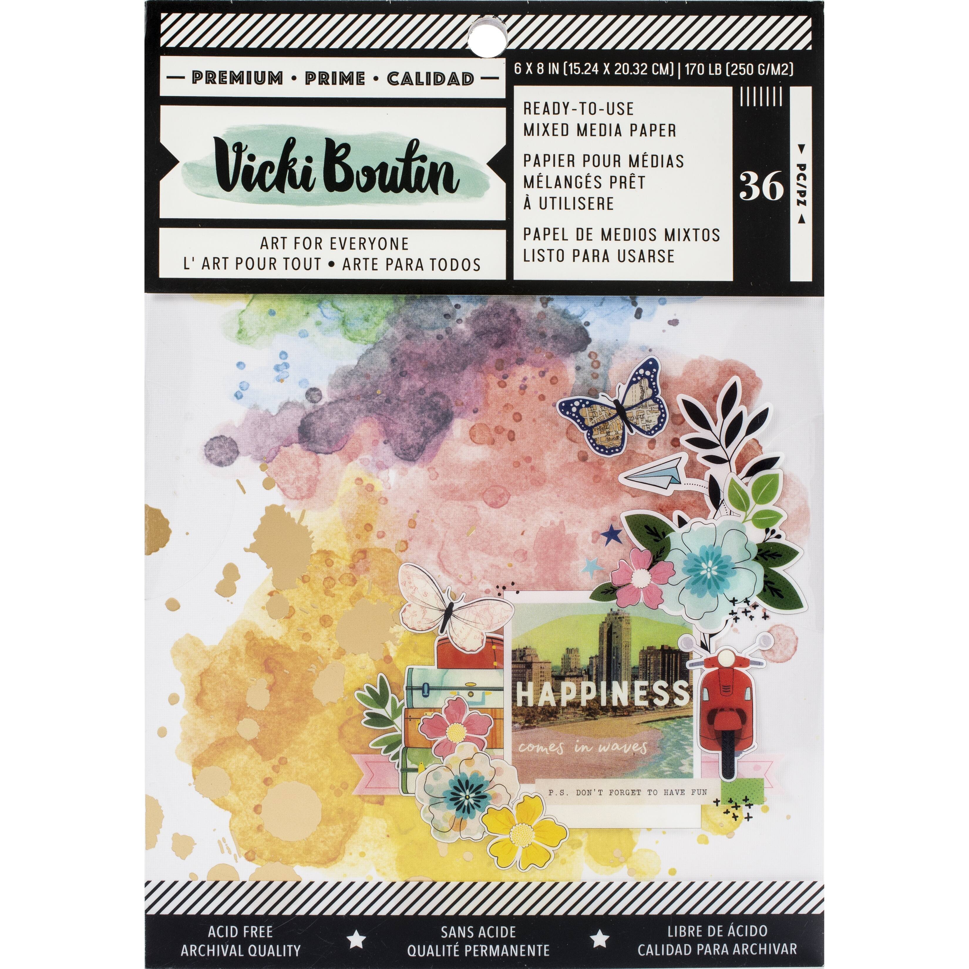 Vicki Boutin Let S Wander Mixed Media Paper Pad 6 X 8 Michaels