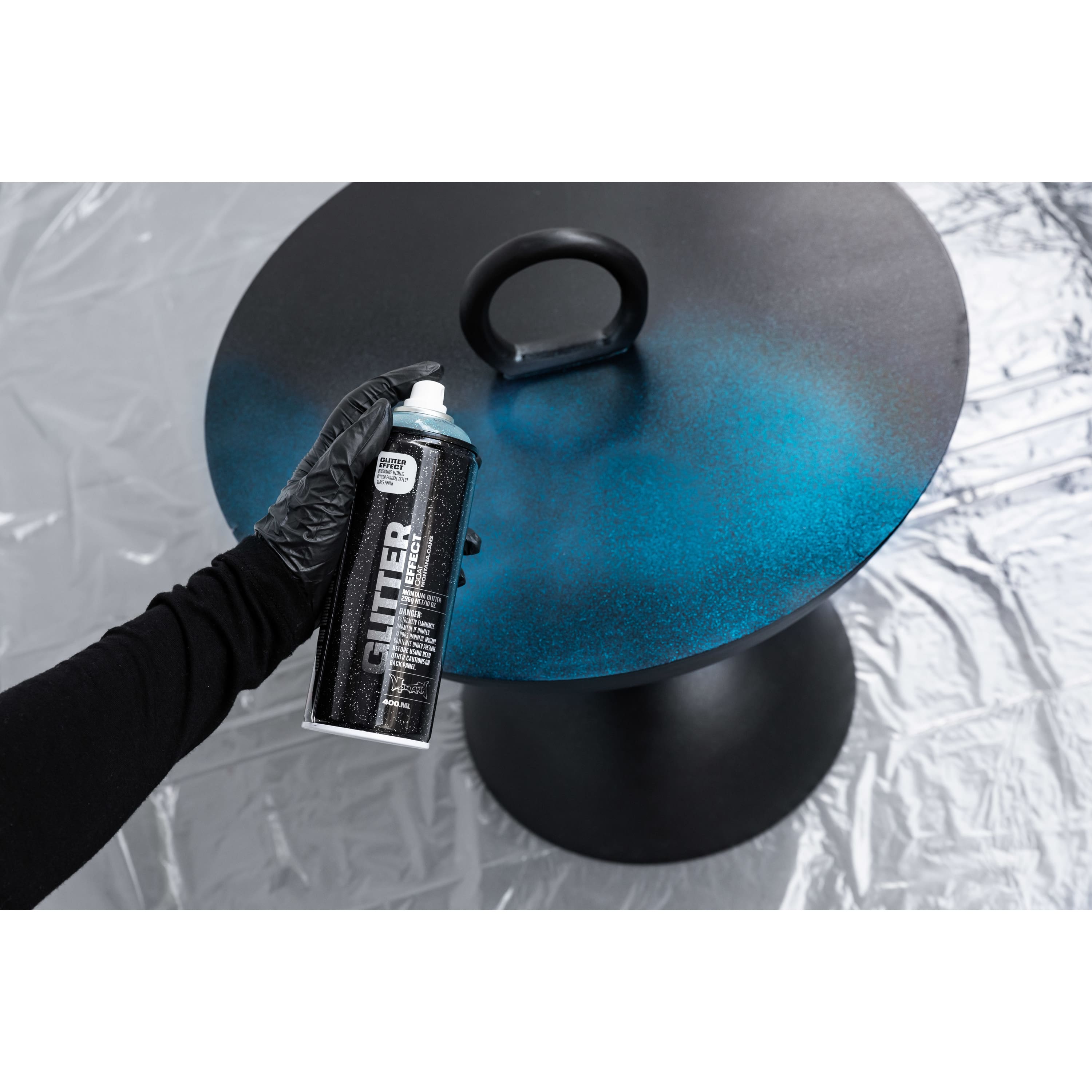 Montana&#x2122; Glitter Effect Silver Glitter Coat Spray