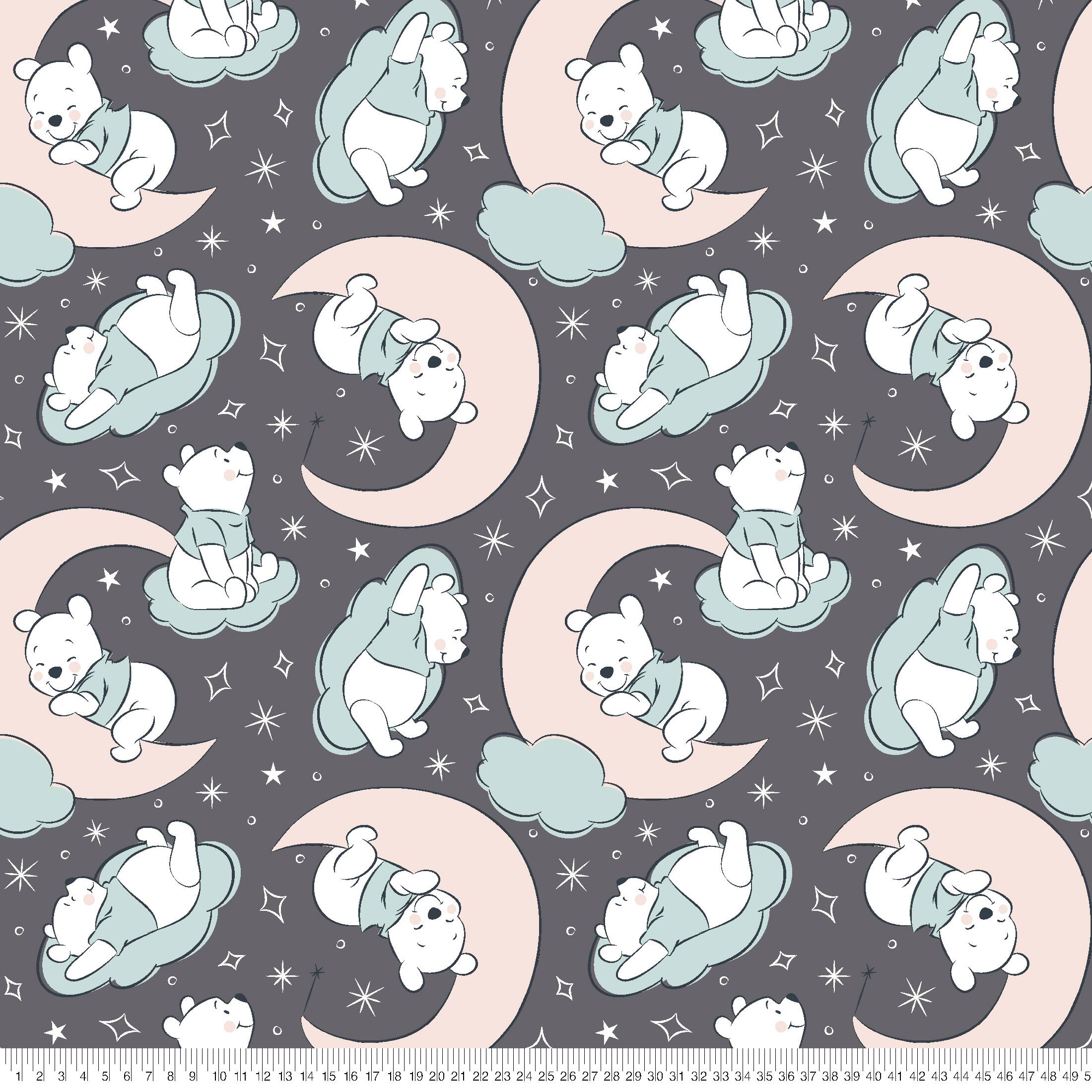 Springs Creative Disney&#xAE; Pooh on the Moon Fleece