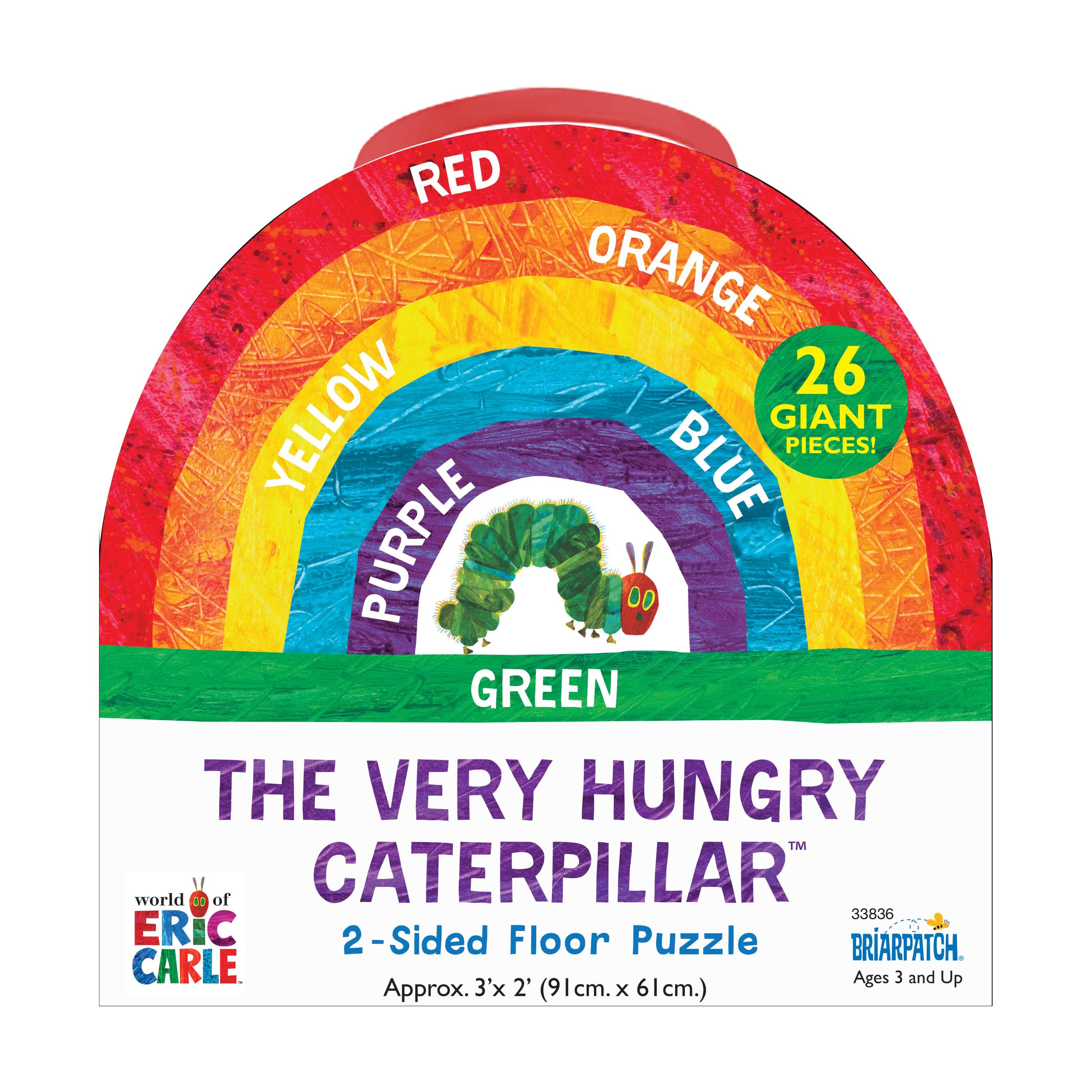 The Very Hungry Caterpillar 26 Piece 2-Sided Floor Puzzle
