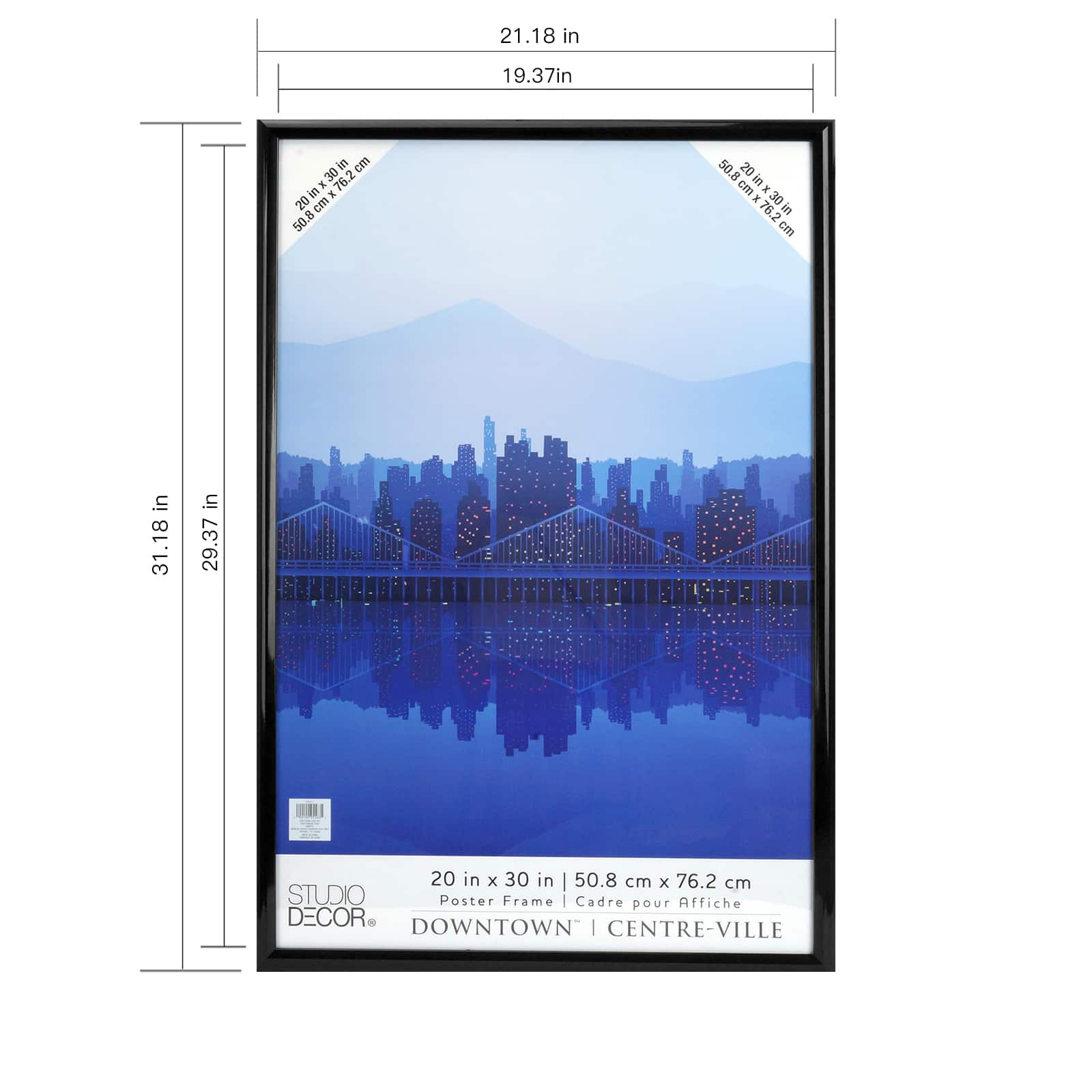 8 Pack: Poster Frame by Studio D&#xE9;cor&#xAE;