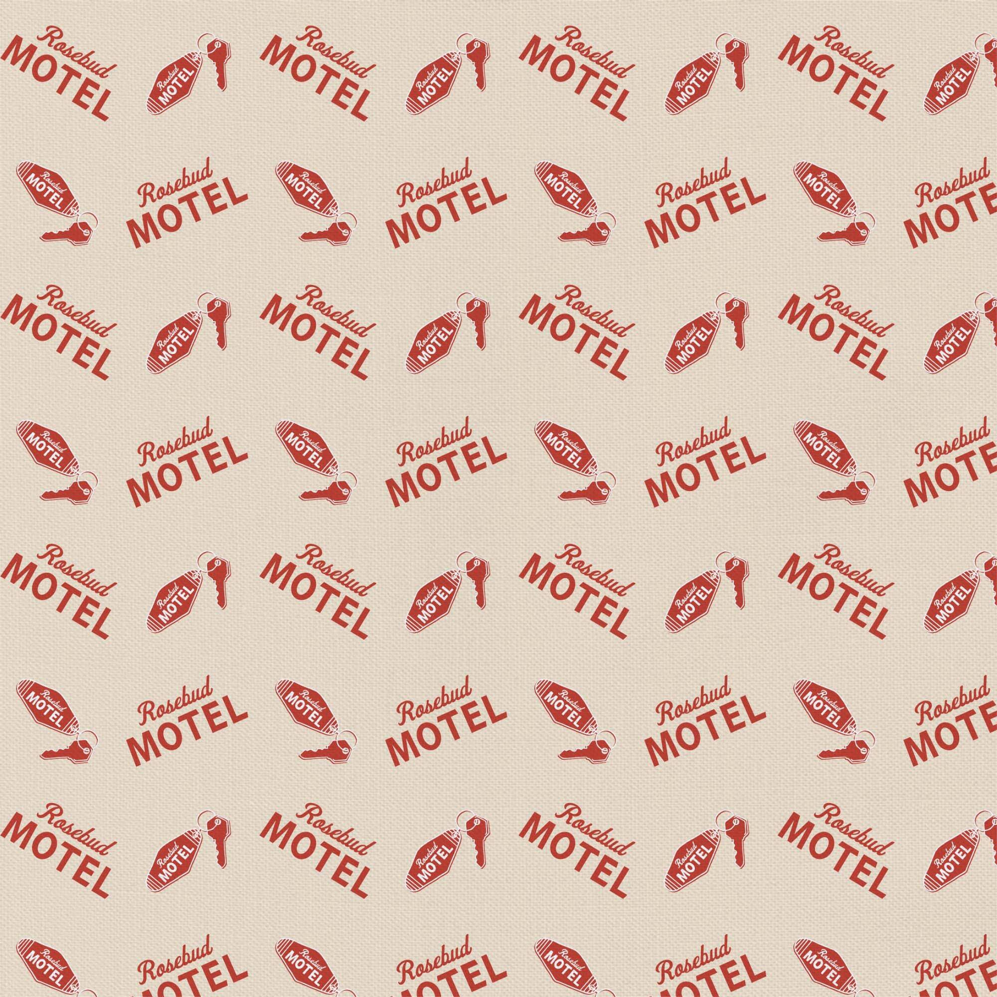 Schitt&#x27;s Creek Caf&#xE9; Motel &#x26; Keys Precut Cotton Fabric