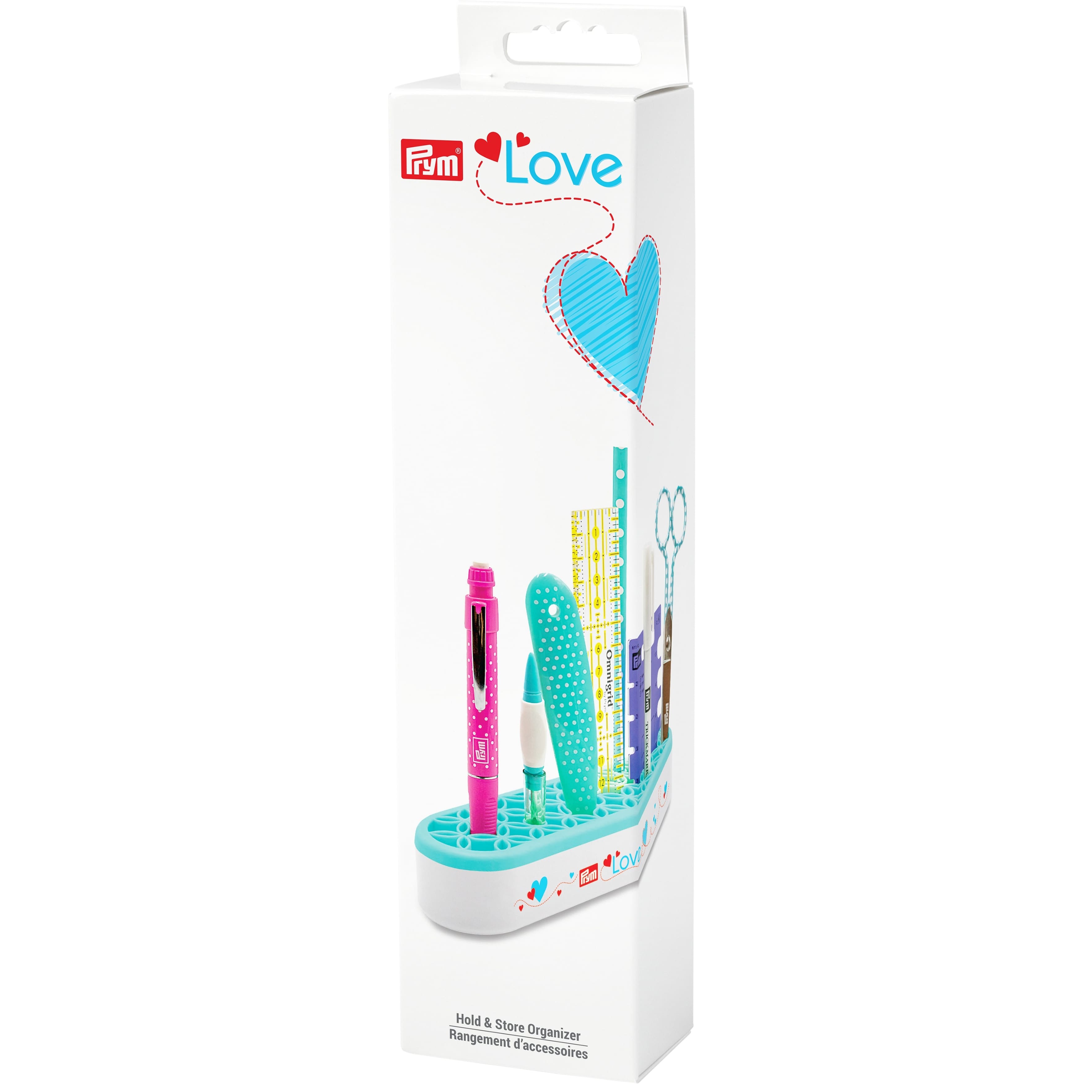 Prym&#xAE; Love Turquoise Hold &#x26; Store Organizer
