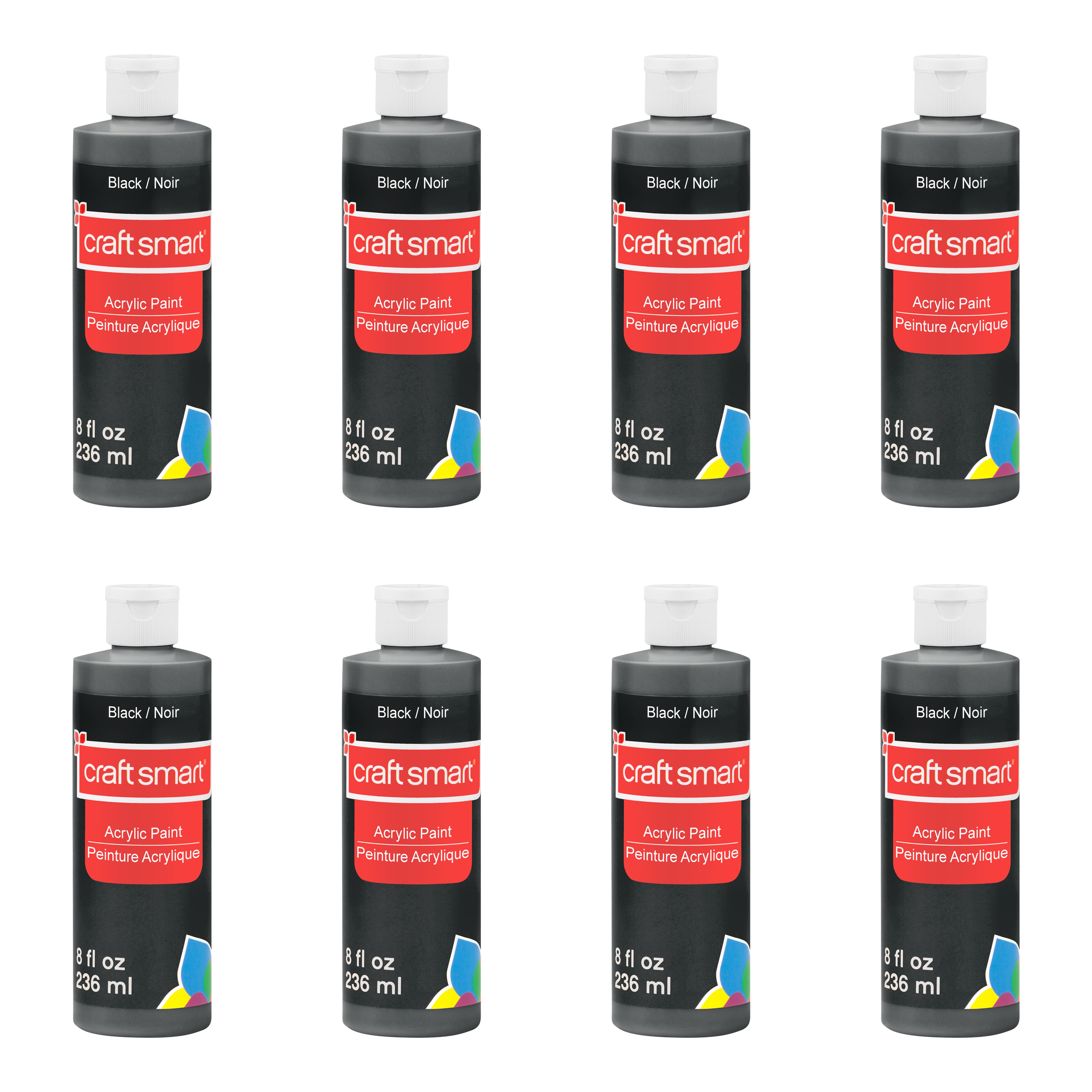 8 Pack: 8oz. Acrylic Paint by Craft Smart®