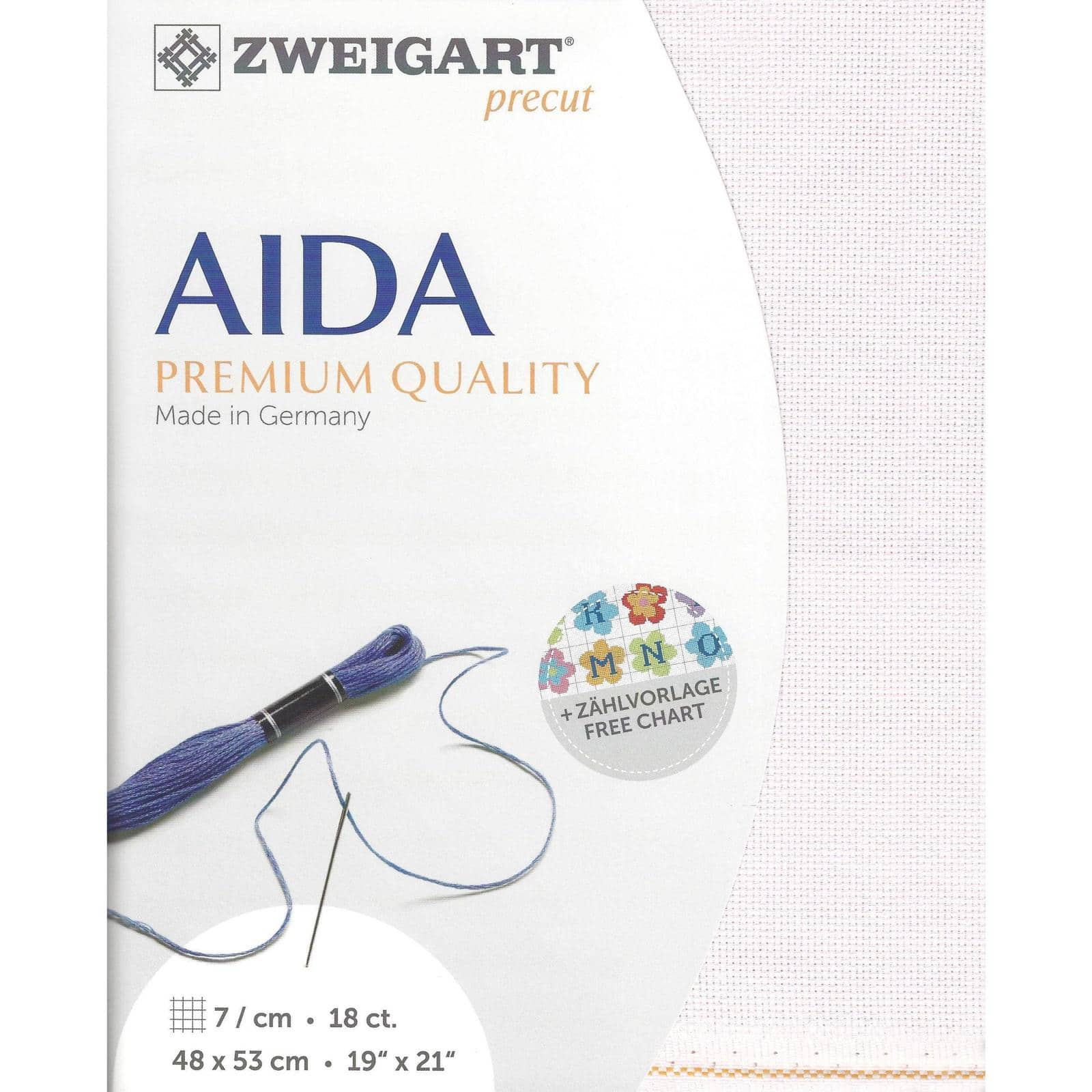 Zweigart® Belfast Fein-Aida 18 Count Pre-Cut Fabric