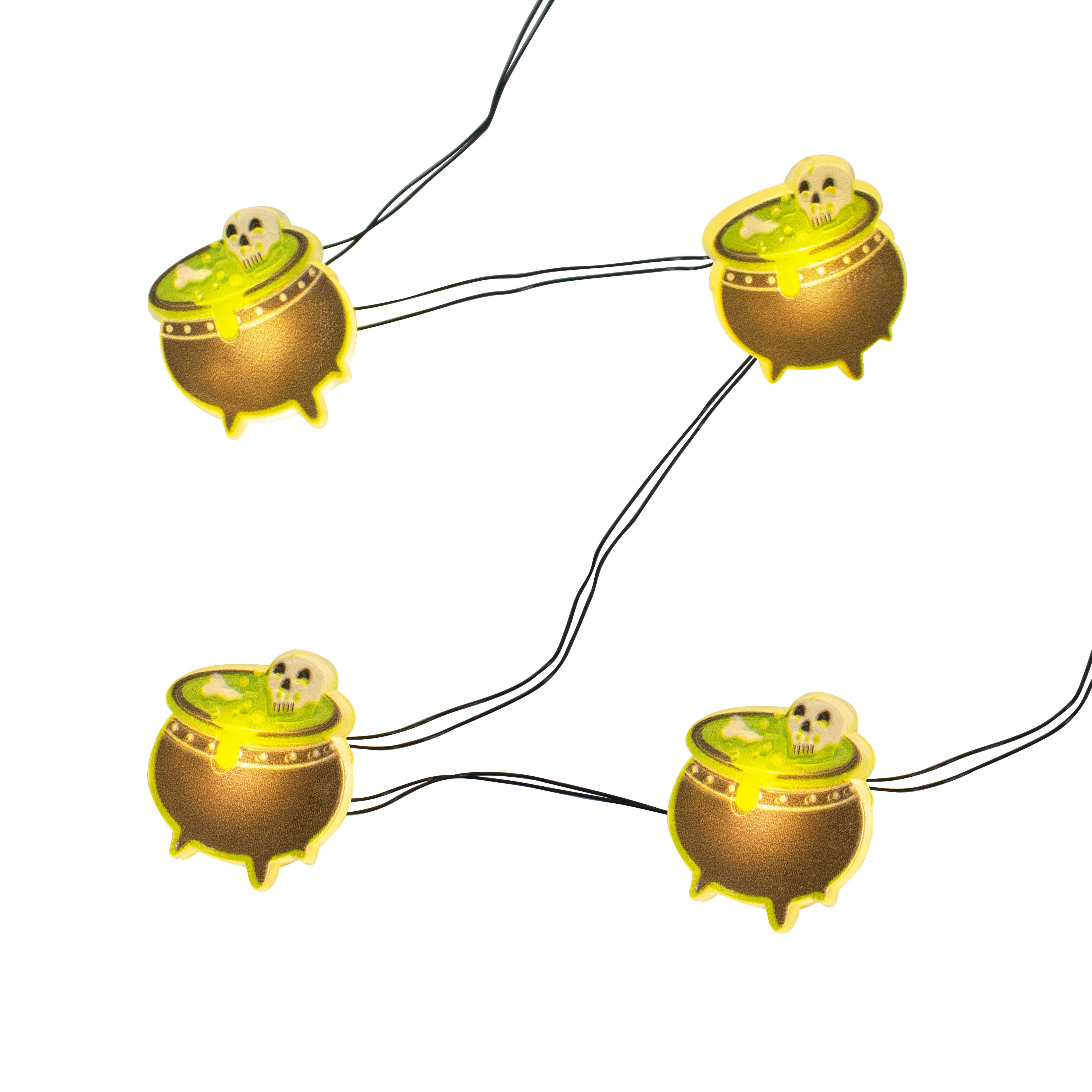18ct. Boiling Cauldron Icon LED String Lights by Ashland&#xAE;