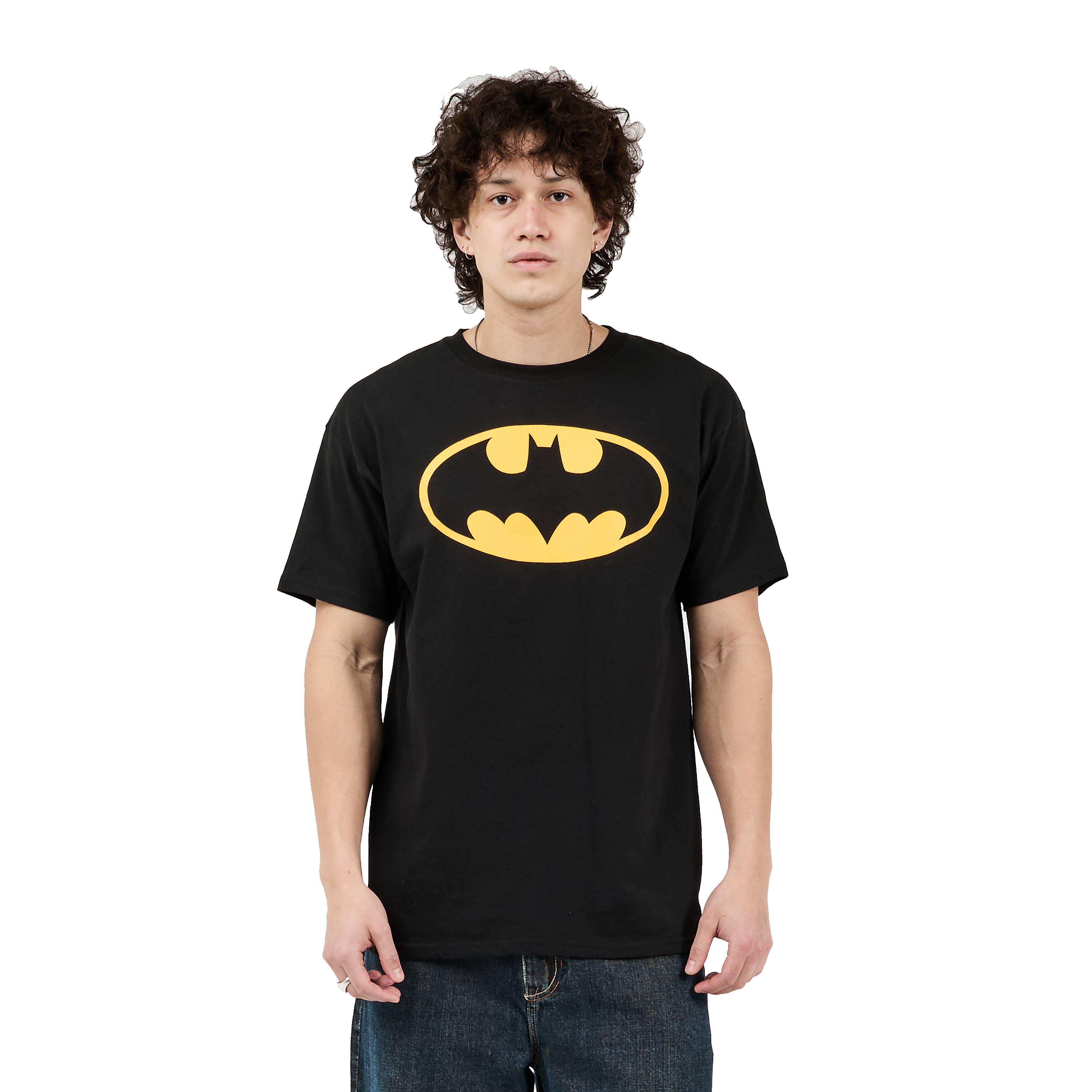 Batman Logo Adult Crewneck T-Shirt
