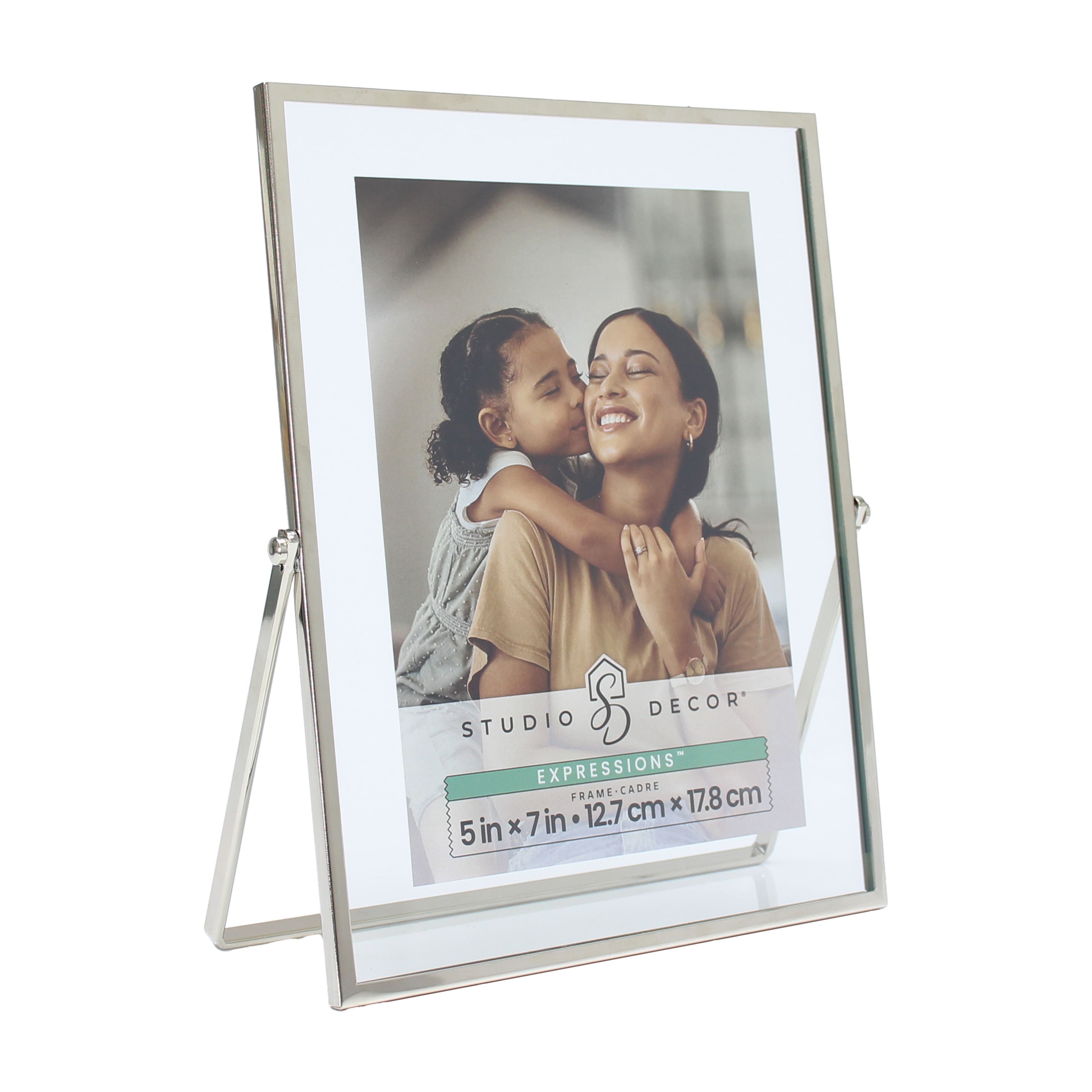 Expressions™ Silver Metal Tabletop Float Frame by Studio Décor®