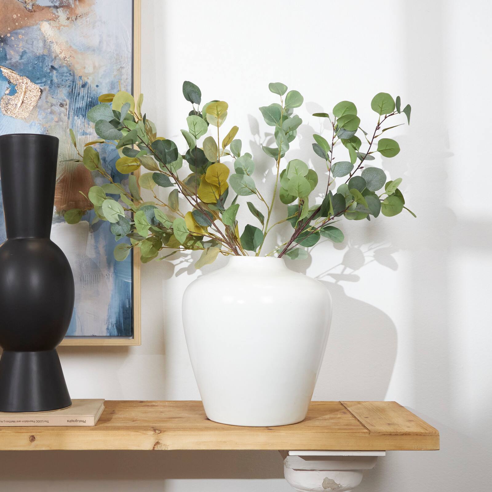14&#x22; Modern Ceramic Vase